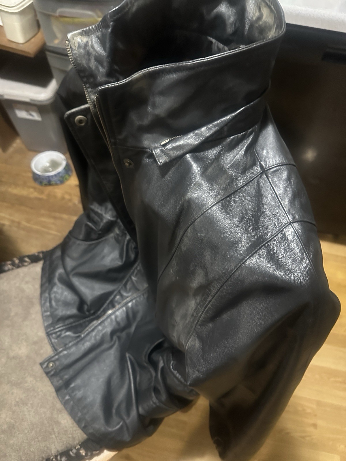 genuine leather Jacket by Sequence – women’s size 14