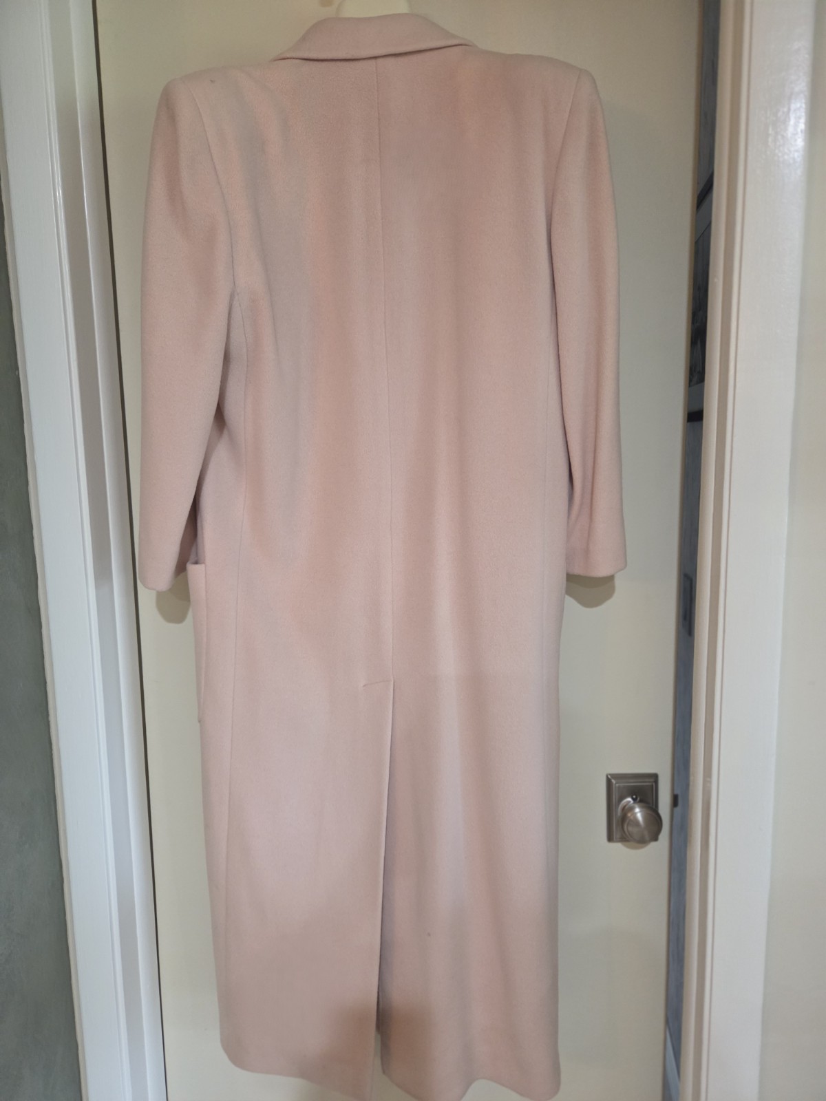 Vintage 1985 Perry Ellis Full-Length Wool Coat