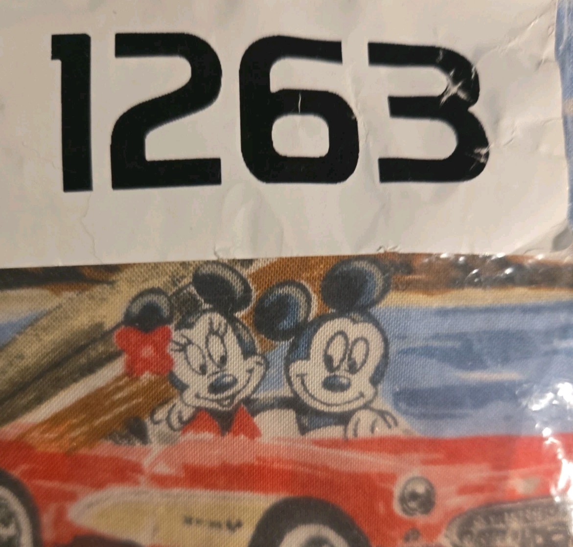 Disney Catalog Dress Size Large Maxi Classic Car Hawaiian Beach Mickey Minnie