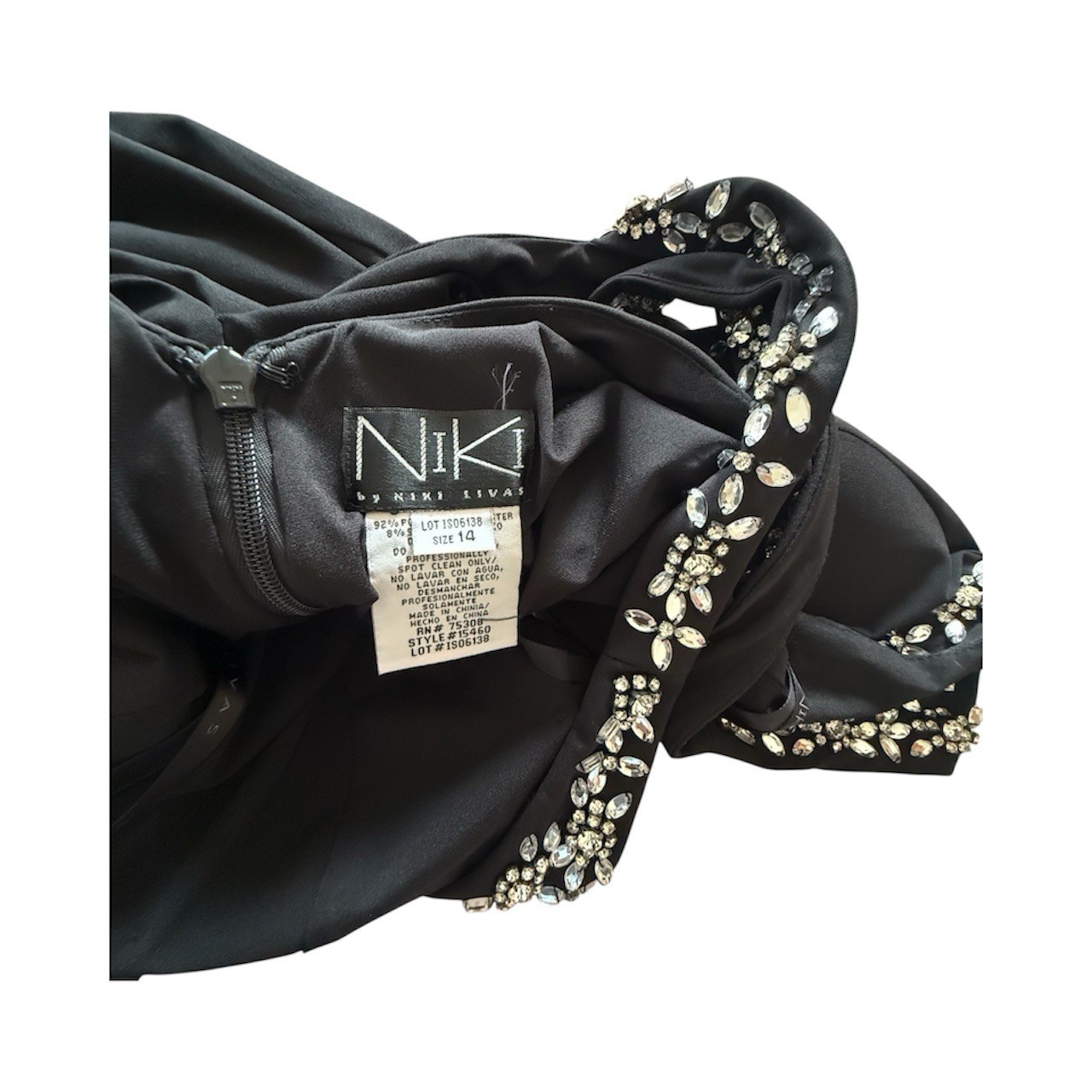 Vintage Y2K Niki Livas Evening Gown Size 14