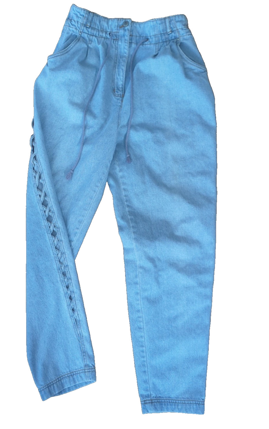Vintage 1980’s 1990’s Mom Jeans Together Size 12 Tall Tapered High Waist Cut Out