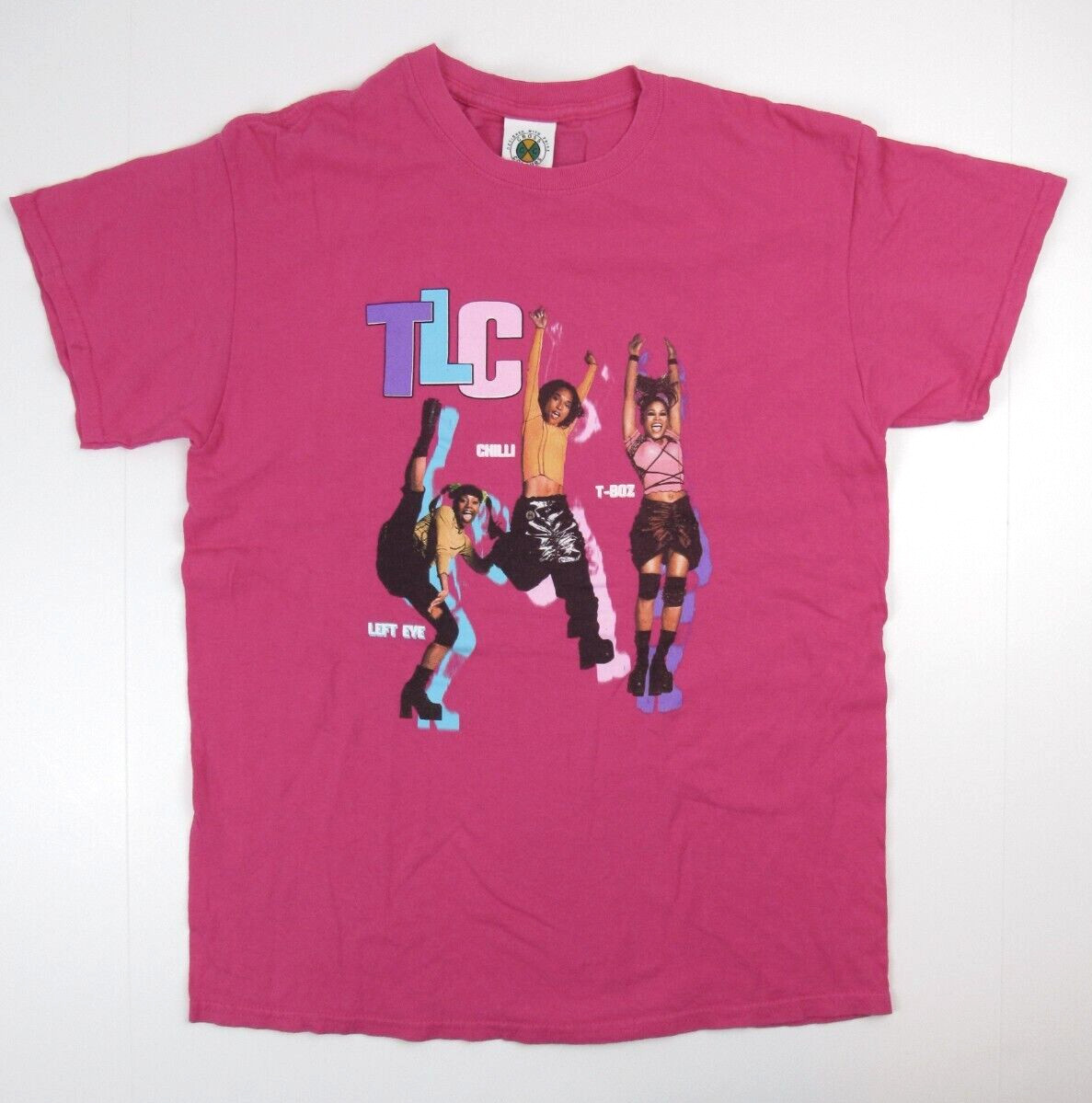TLC Vintage Tee Cross Colour T-Shirt Women’s Size M
