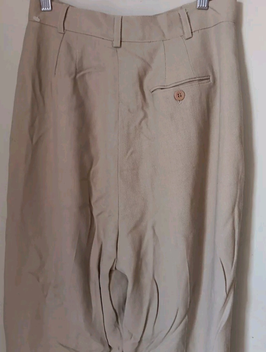NWT Henri Bendel Women Worsted Wool Slacks Pants Sz 10 New/Old VTG Made in USA
