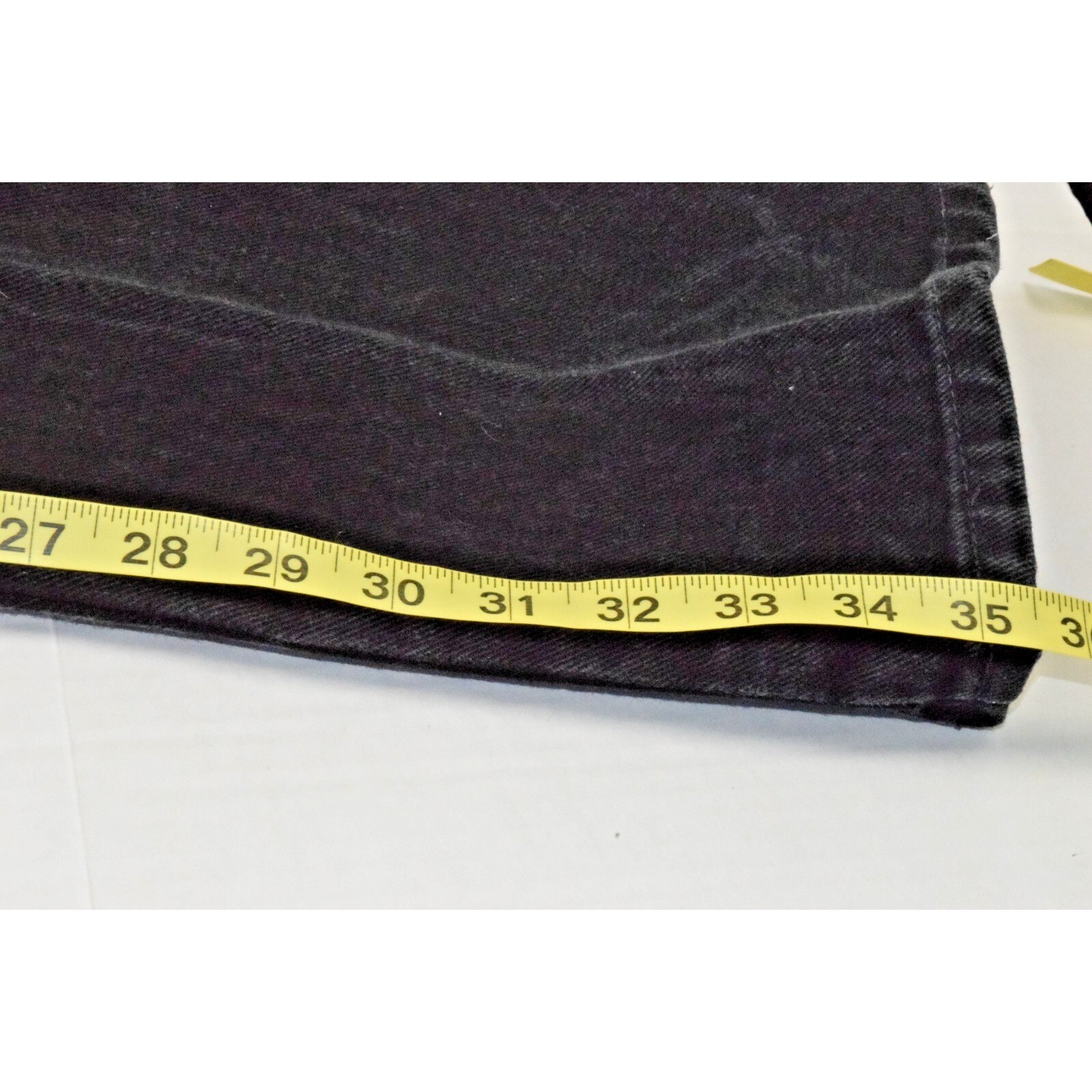 Vintage Jeans Jewells Classic Size 26 x 35.5 90s Western Wear Black Long Made US