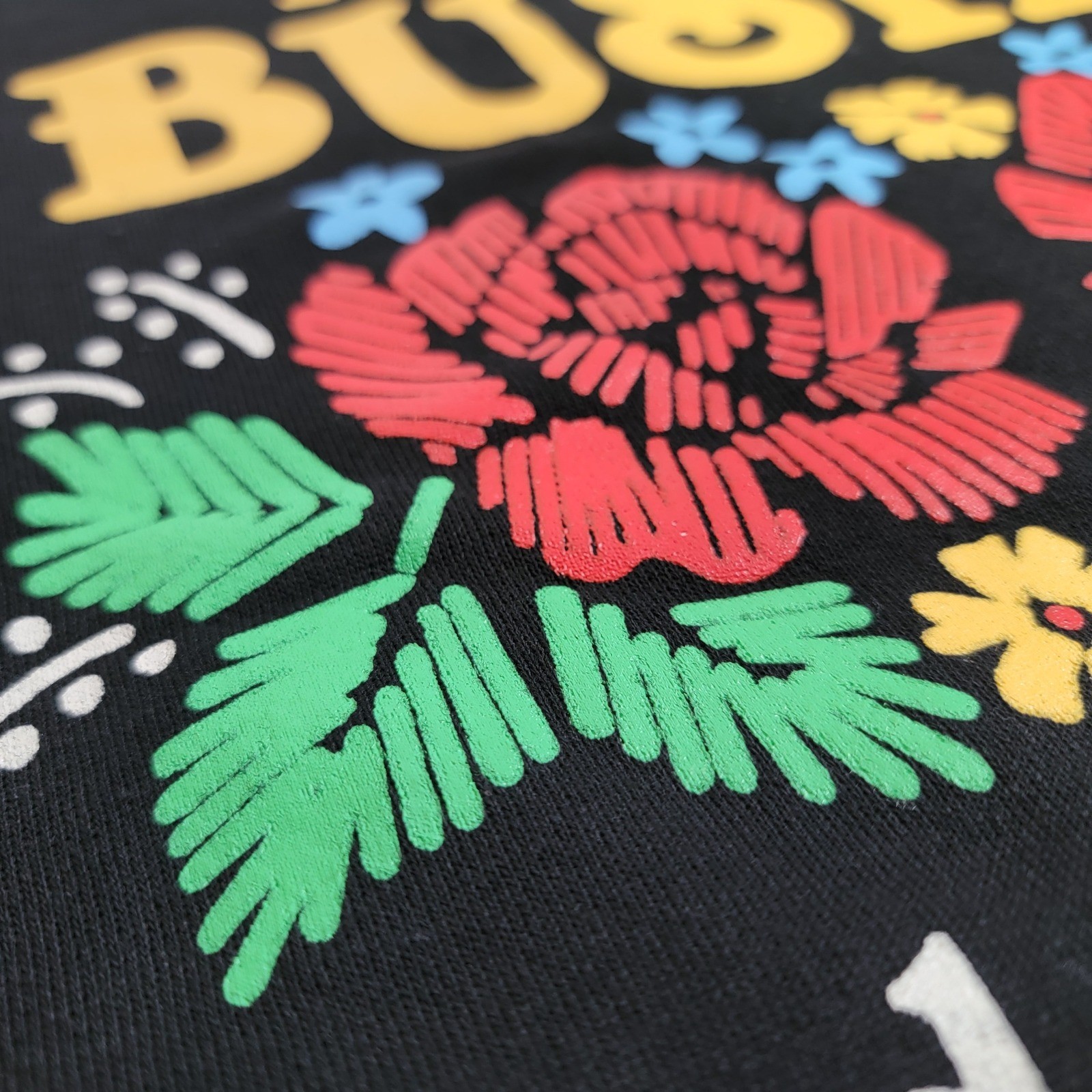 VTG 90s Busia Sweatshirt Polish Grandmother 1995 Abbey Press Made in USA L EUC
