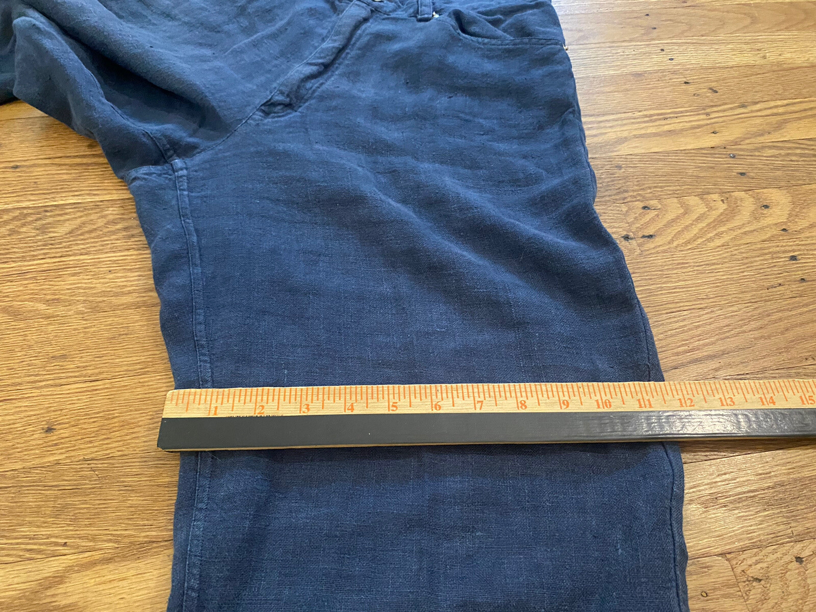 vintage Ralph Lauren COUNTRY womens LINEN Pants.High Waist/relaxed Fit.6 tall