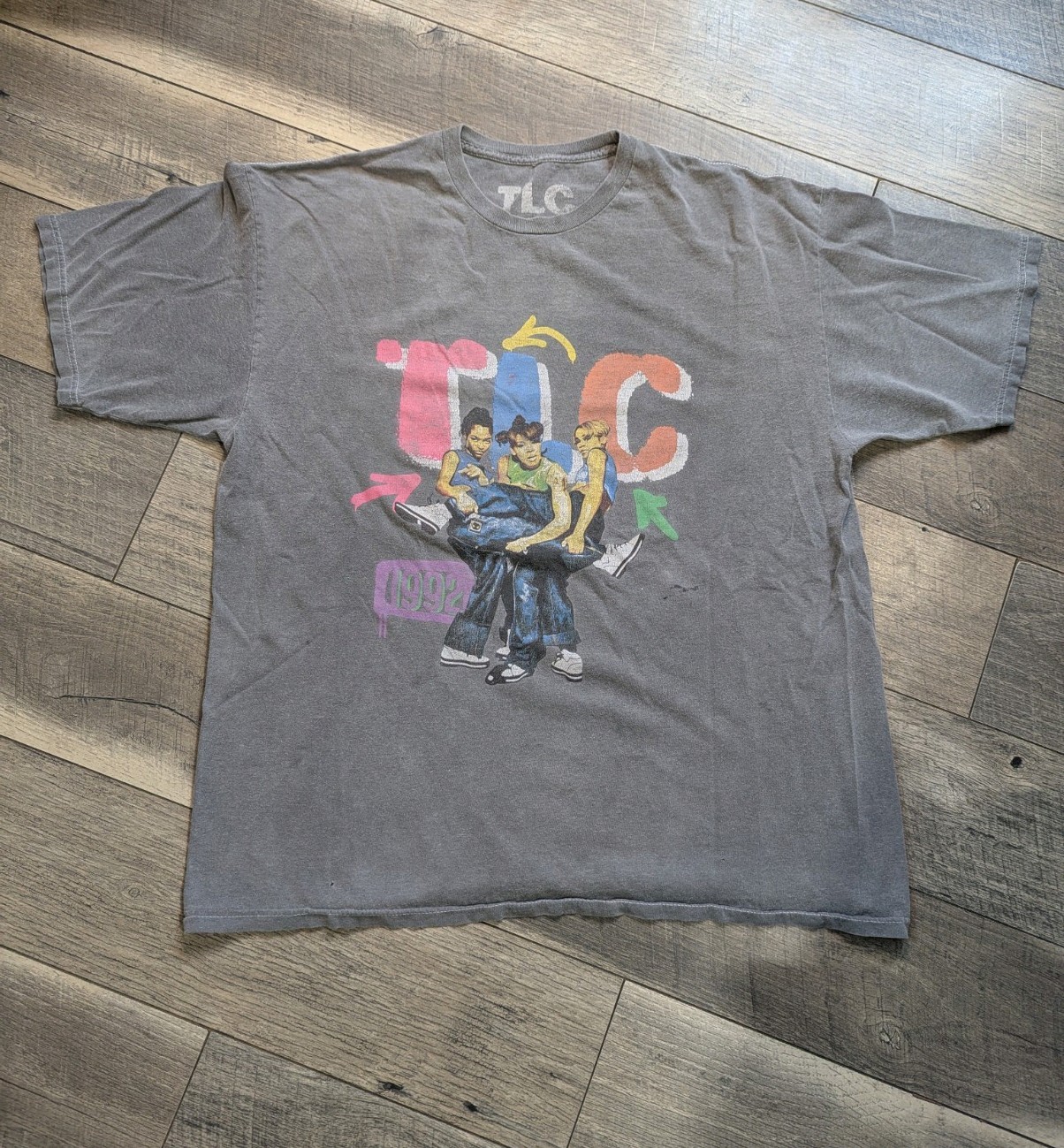 Vintage 1990s TLC T Shirt Size Large