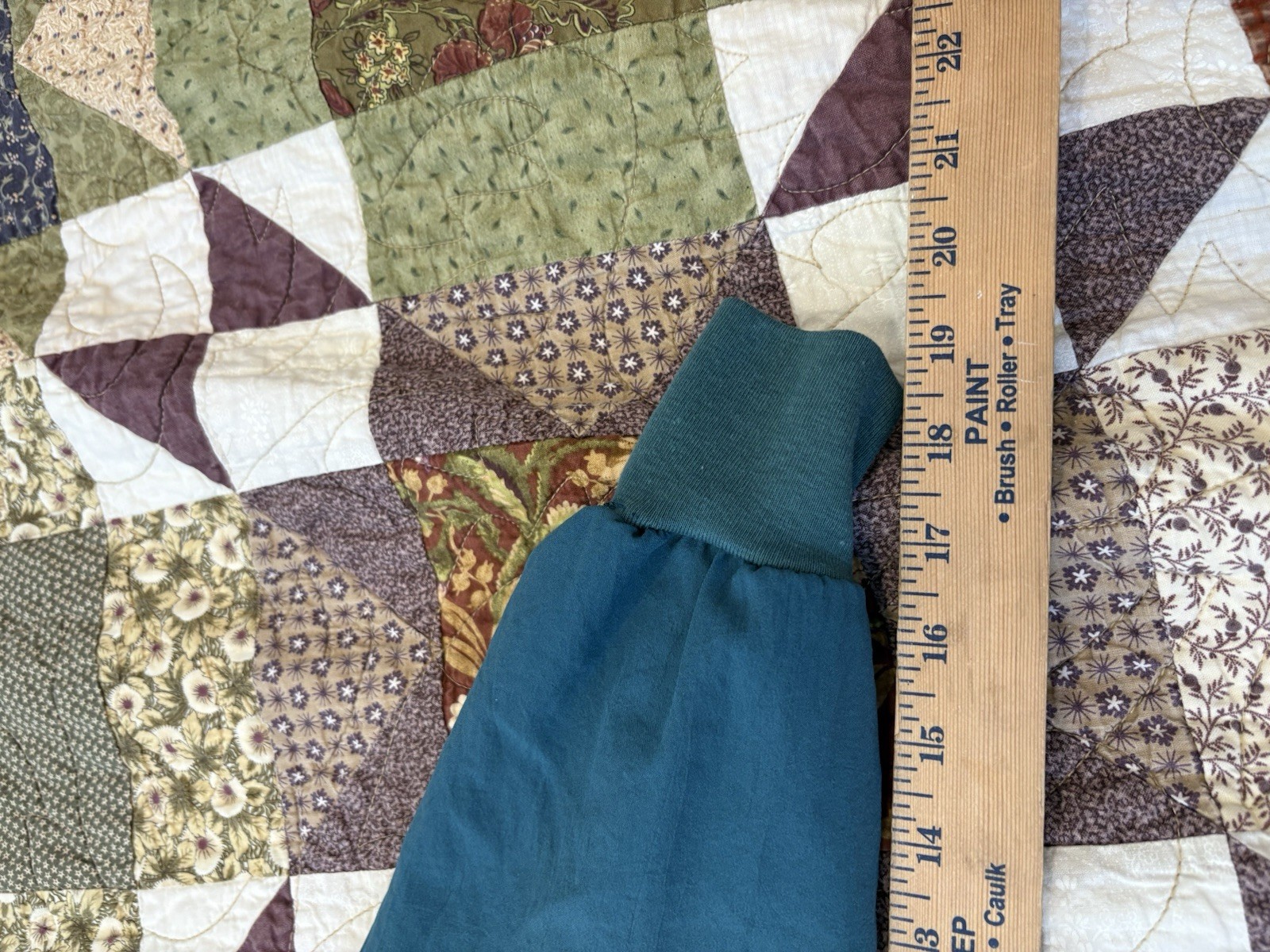 vintage Silver Threads Ltd. button-up shirt vibrant teal and paisley pattern