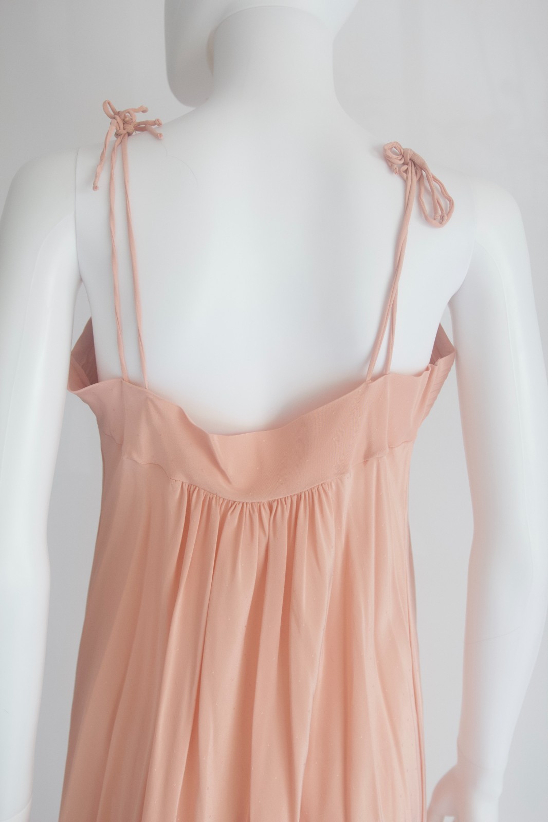 Light Pink Vintage Spaghetti Strap Dress