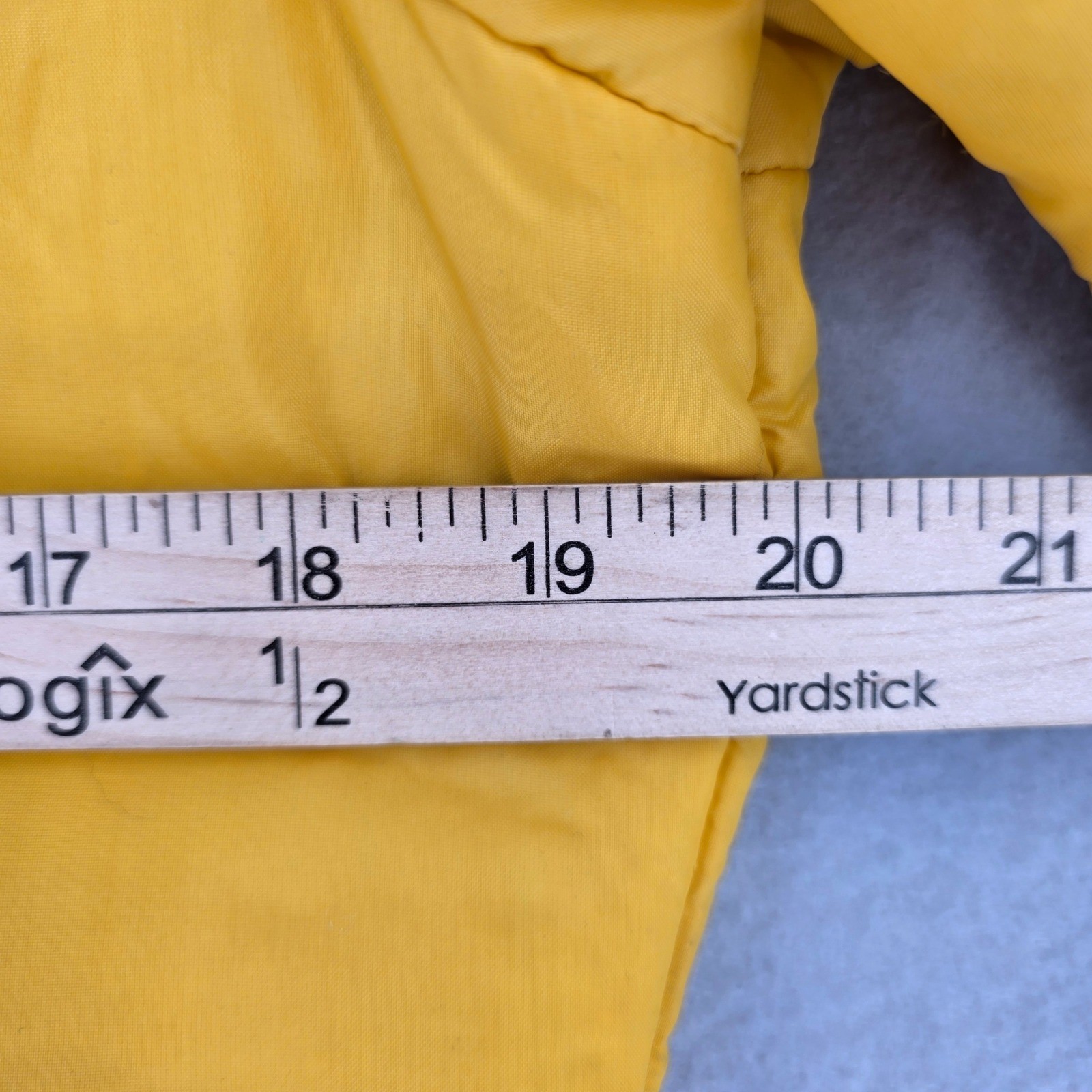 Vintage Aspen Skiwear Yellow Plaid Belted Parka Jacket Hooded 70s Sugarbush Tag