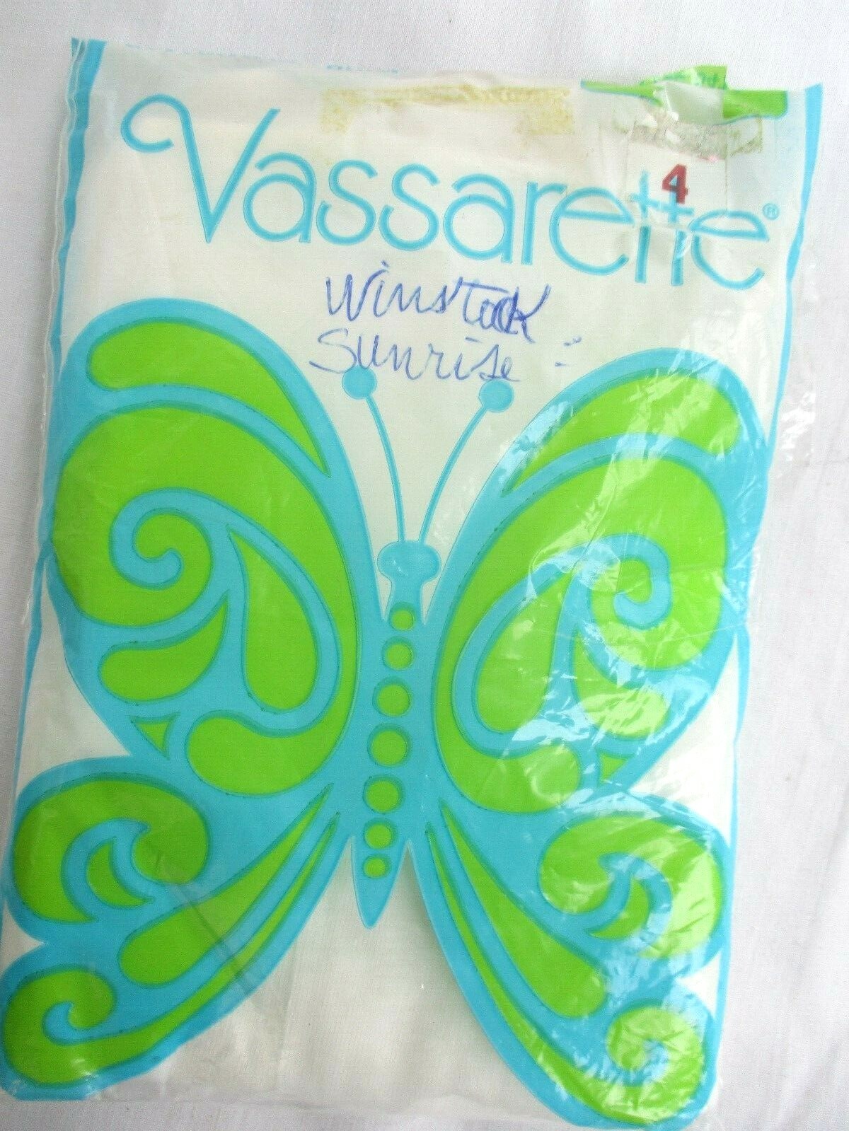 LOT of 3..VTG 1950’s..RAYON & COTTON..PANTIES..BLUE, YELLOW, WHITE..NEW NIP.sz S