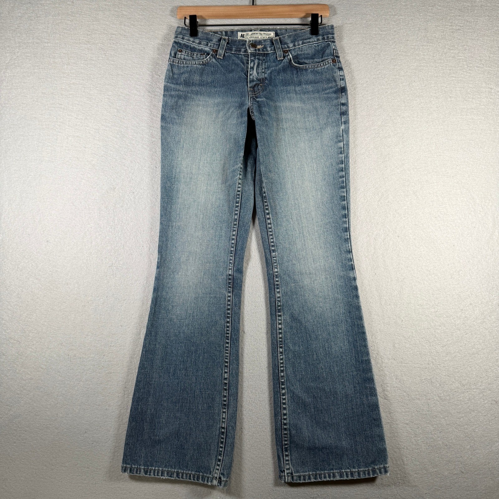 American Eagle Mens Vintage Bootcut Jeans Blue 100% Cotton Size 29×31 Canada