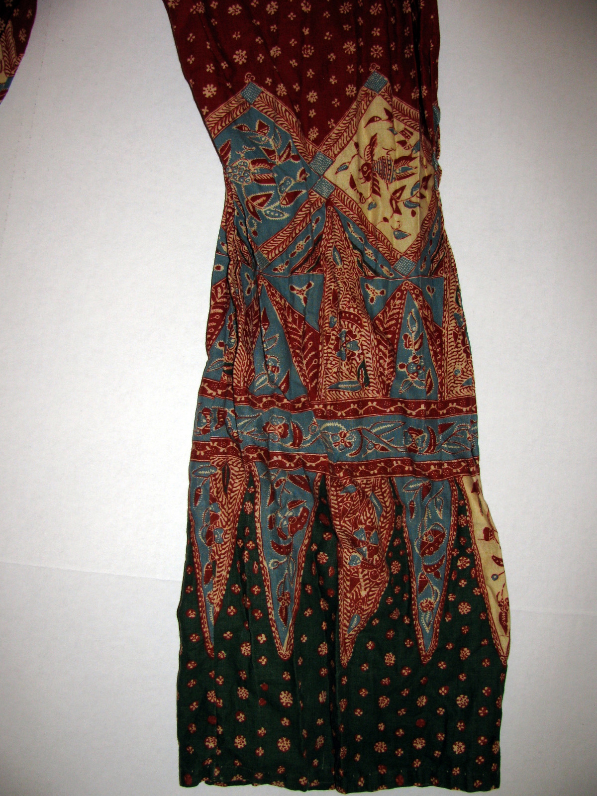 Vintage Slumbertogs Juli Jr. Pajamas Set 60s 70s Original Hippie Costume Size 13