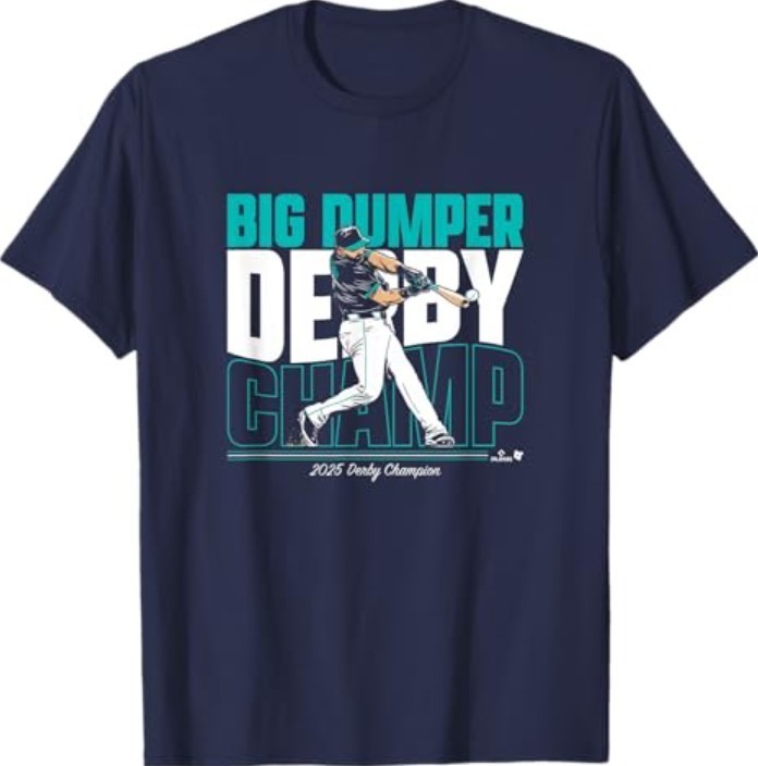 Cal Raleigh – Big Dumper Derby Champ – Seattle Baseball T-Shirt