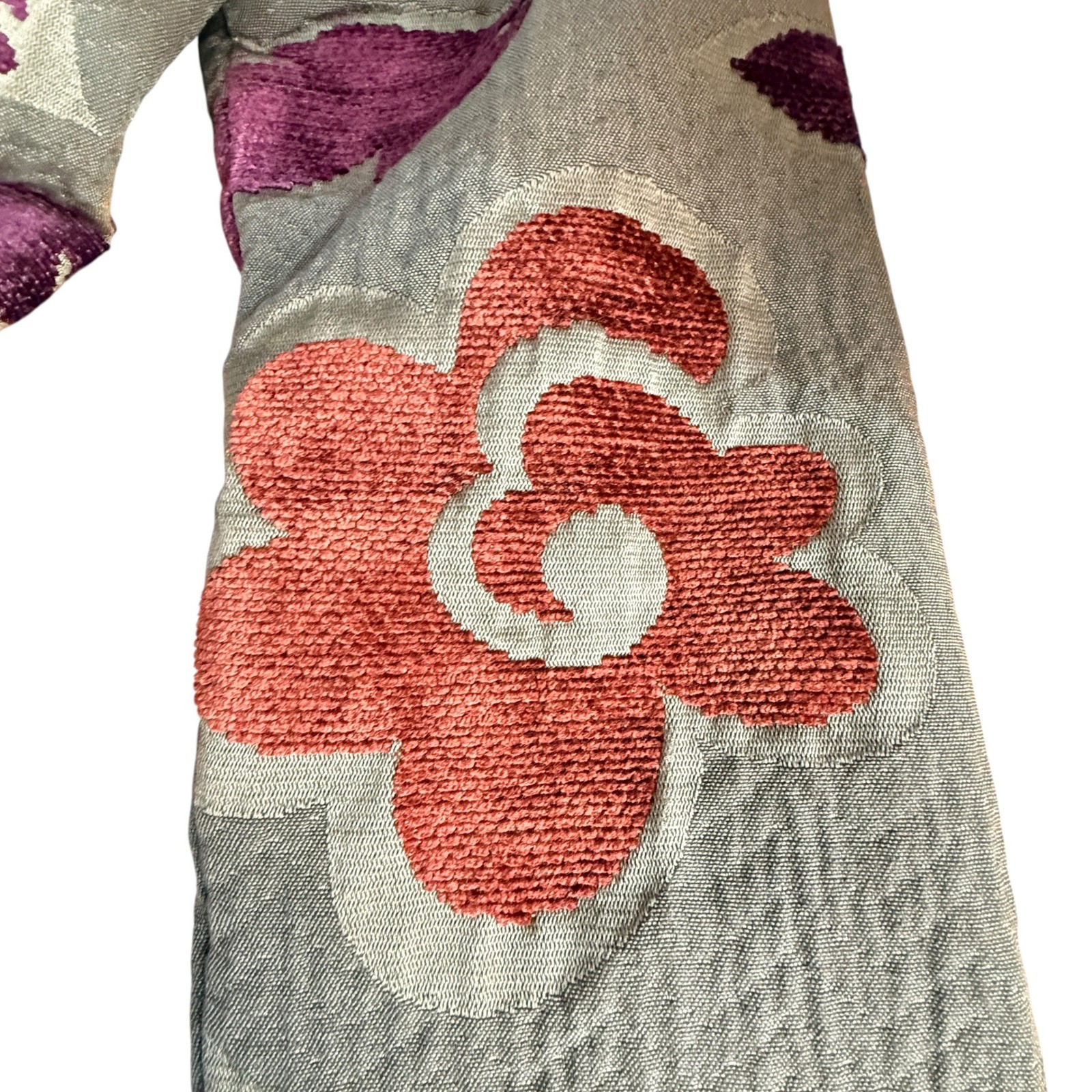 Painted Pony Women 90s Floral Tapestry Cropped Jacket Art Teacher Boho Small