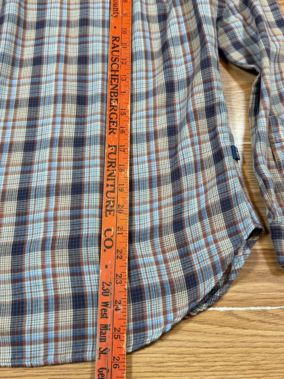 Vtg 70s Levis Sierra Humps Plaid Western Cowgirl Shirt Slash Pocket Pearl Snap