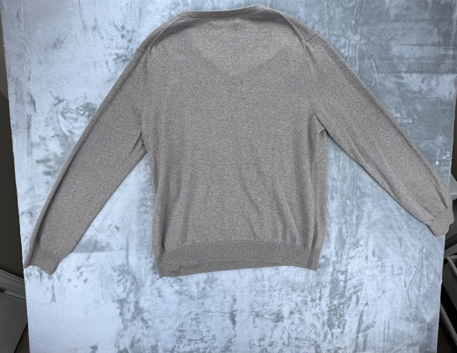 J. Crew Vintage Cashmere Cotton Blend Sweater V Neck Women’s Large