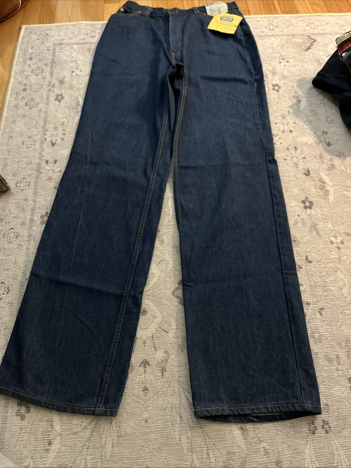 NOS VTG Women’s 70s Levi’s Denim California Straights Jeans 1970s 26 Orange Tab