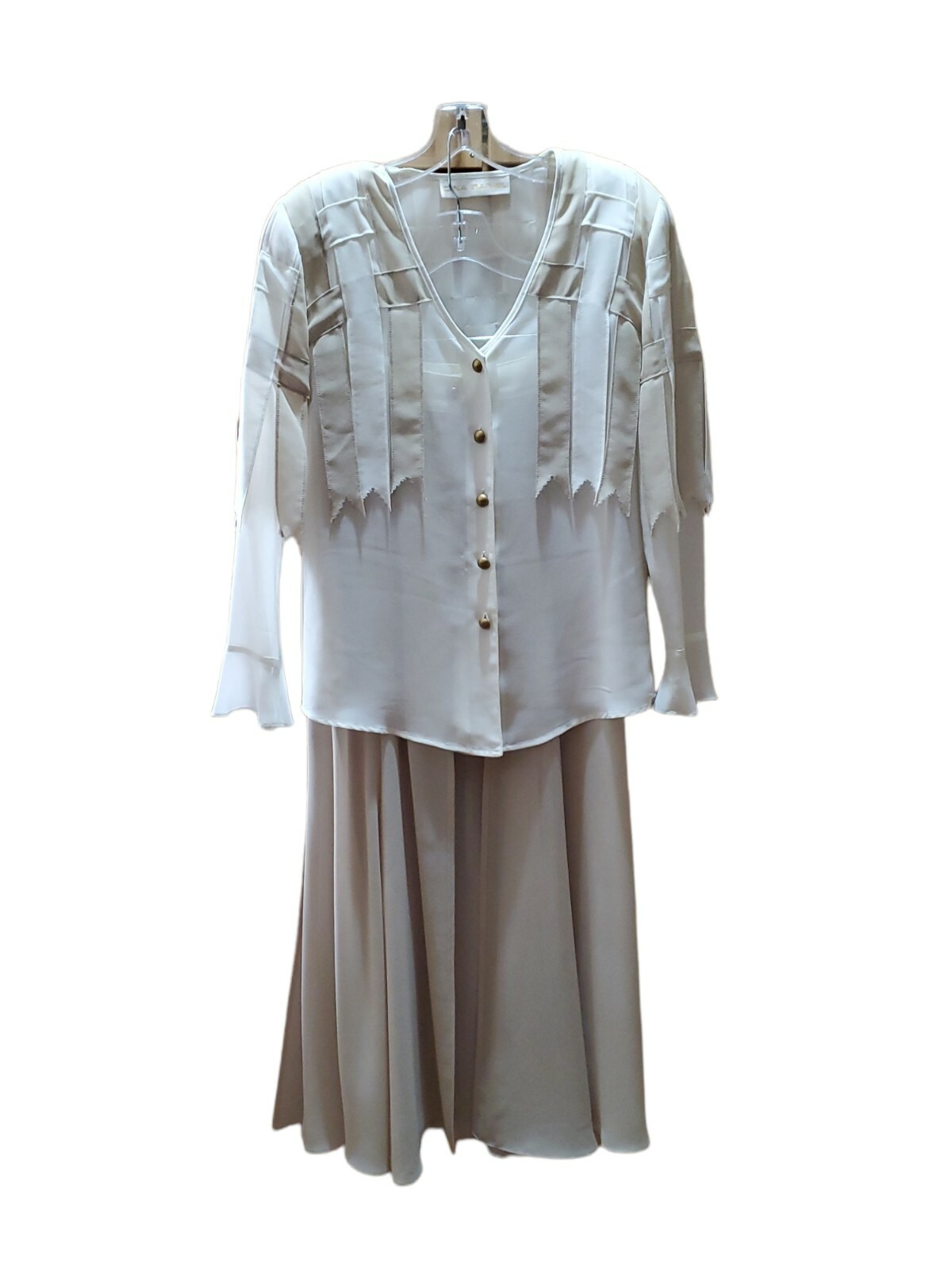 Vintage Dina Bar-el 2 Piece Outfit Including Top And Skorts Size P & M