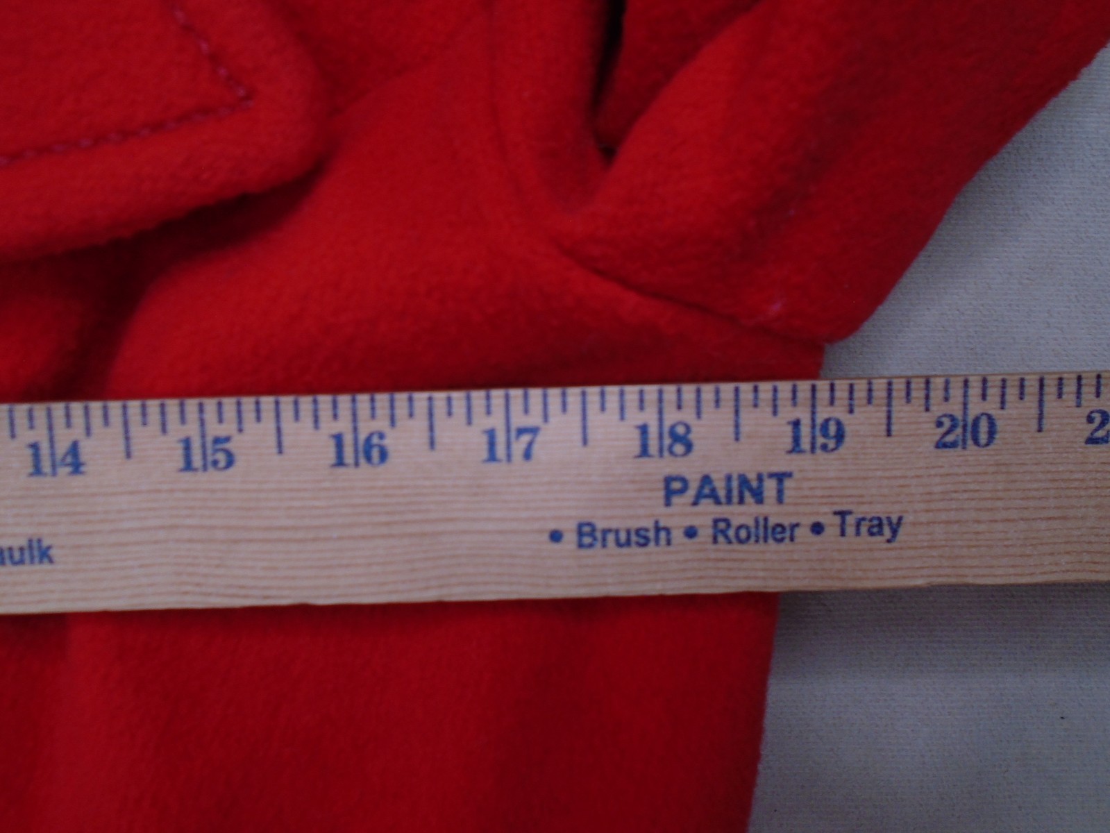 Vintage 80s Betty Rose Red Wool Peacoat Size Small Golden Buttons Double