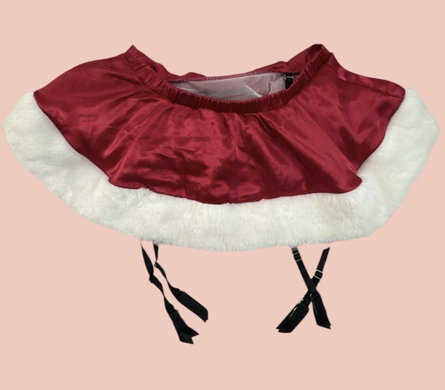 Victoria’s Secret Vtg NWT Sexy Little Things Santa Lingerie skirt garter straps