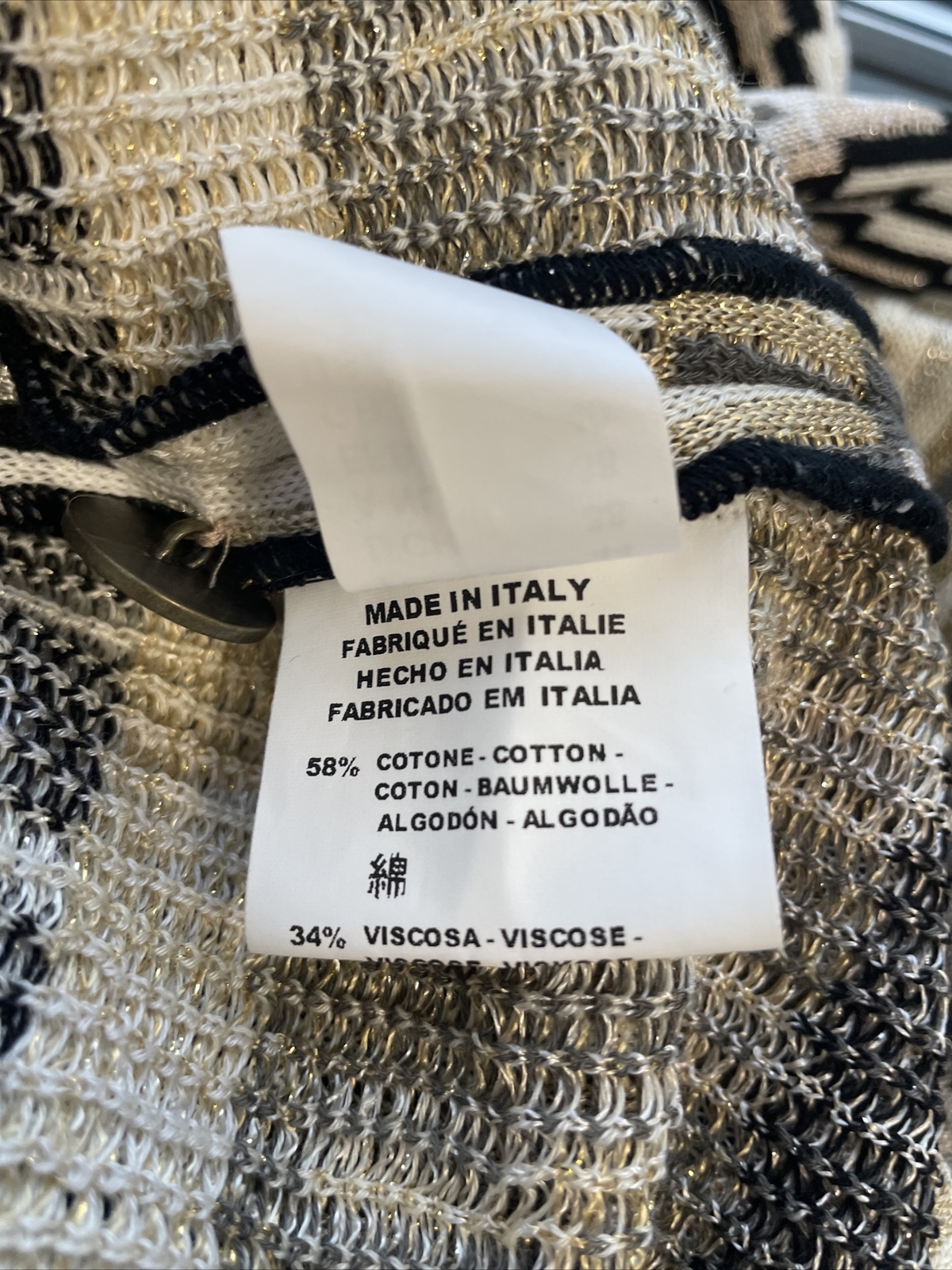 MISSONI WOMEN’S JACKET 2008/12 VINTAGE JACKET BLAZER WOMAN ’00’S JHA316
