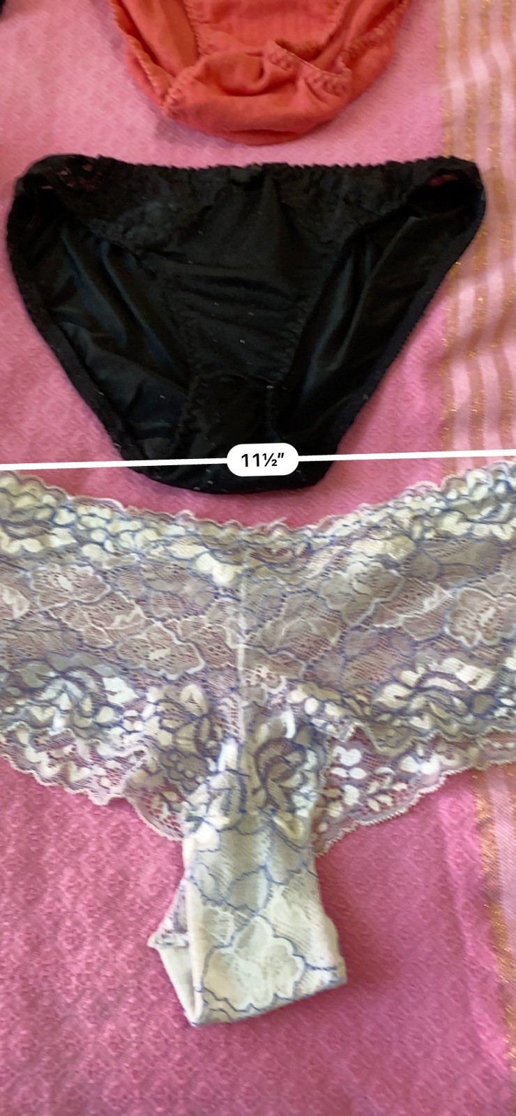 Vintage lote 8 mix Panties #312