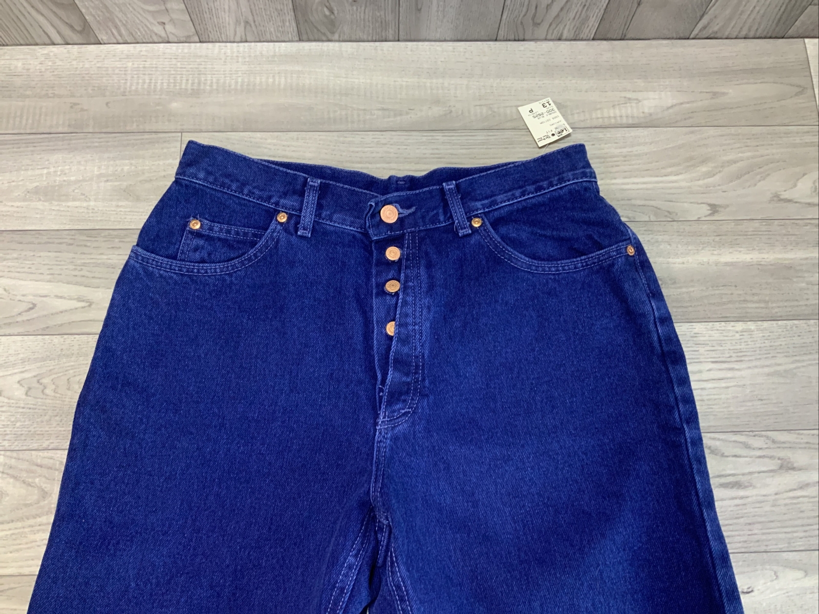 NWT Lee Jeans Junior Size 13 Petite Straight Leg Women’s 32×28 Vtg Loose Fit