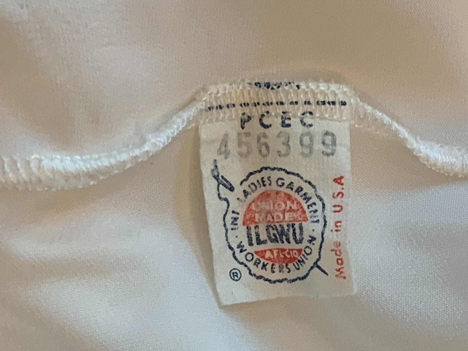 Vintage Corhan Noumair Hand Embroidered Butterflies Lace White Half Slip READ- S