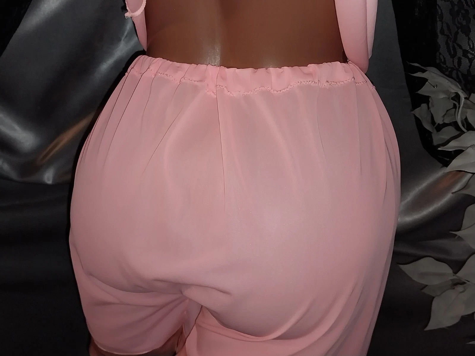 Share VTG Silky Tricot Nylon Apricot Peach Satin Panties Knickers bloomers sleep
