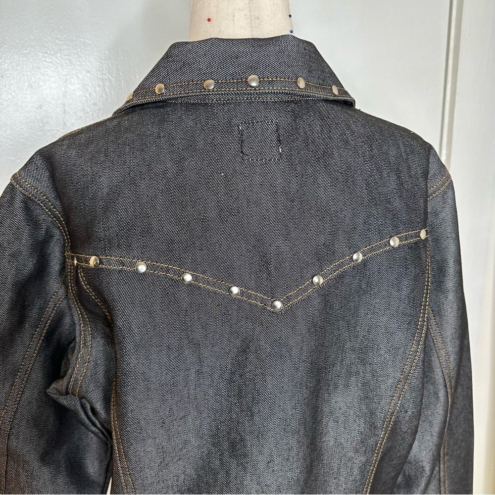 Vintage Y2K Cruel Girl Studded Denim Jacket Size Medium