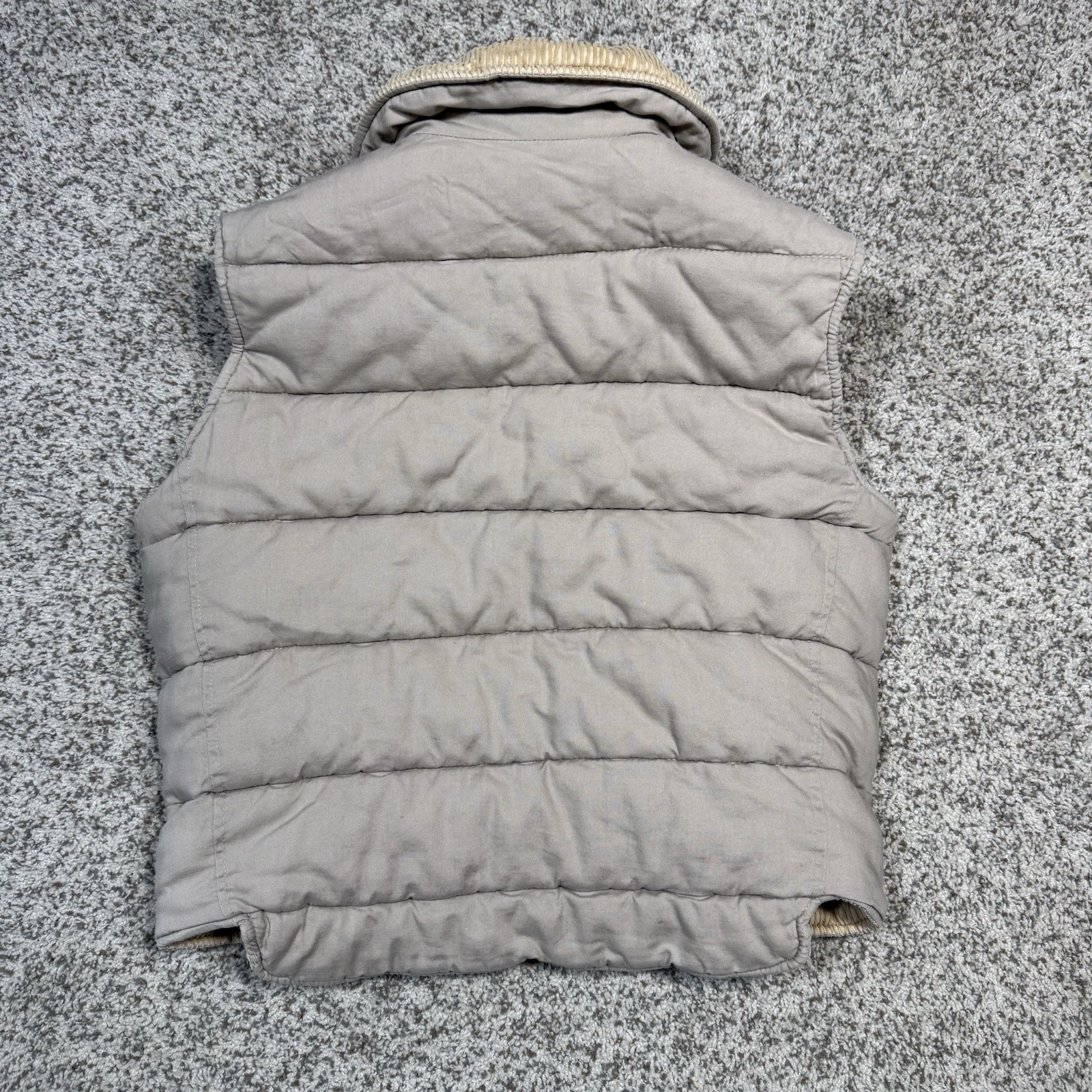 Vintage 80s The Limited Ski Wear Reversible Corduroy Puffer Vest Womens L