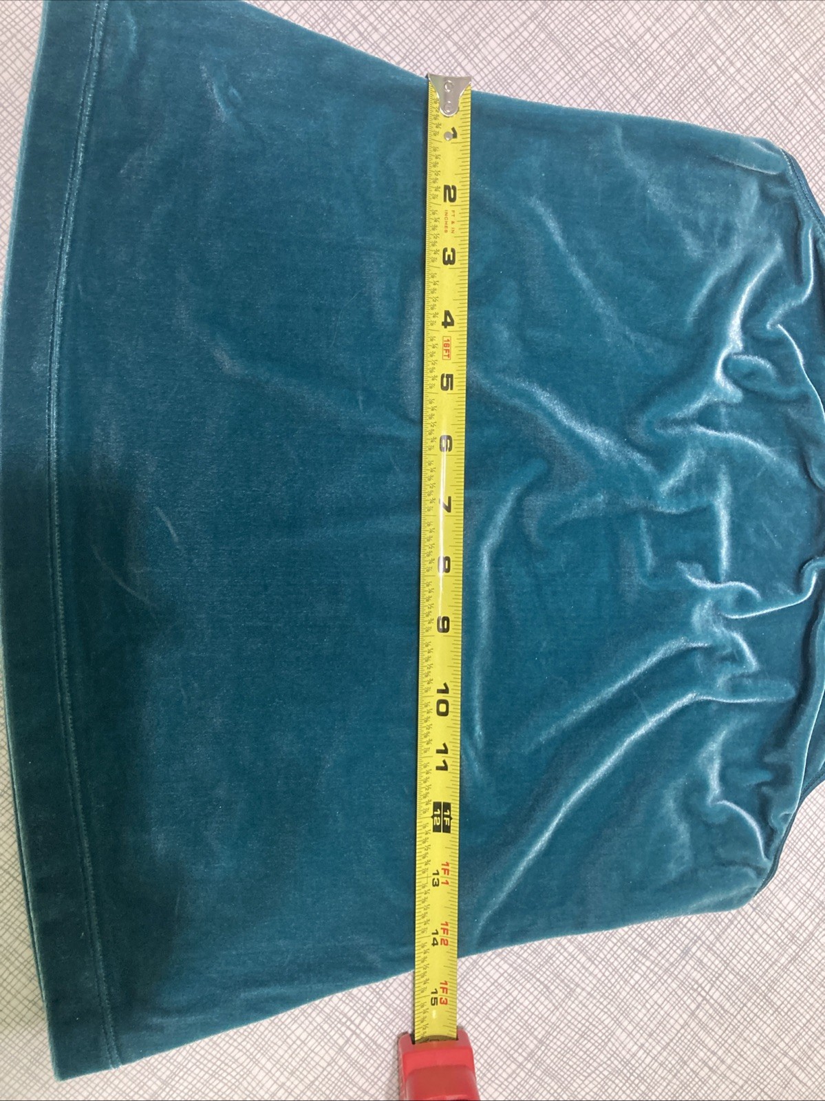 VTG 90s Warner’s Velvet Beware Cami Teal Green Spaghetti Strap Top Medium Grunge