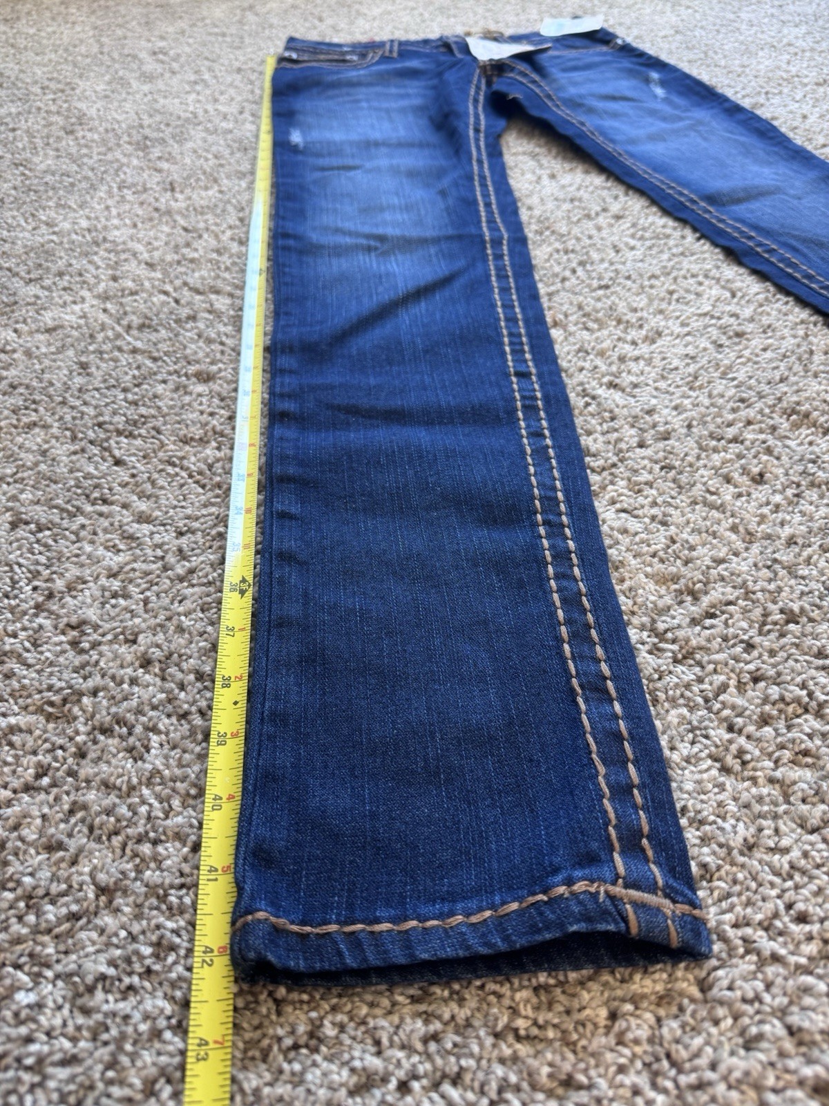 True Religion Women’s Billy Big T skinny Jeans 245030MBTE USA Y2K Vintage