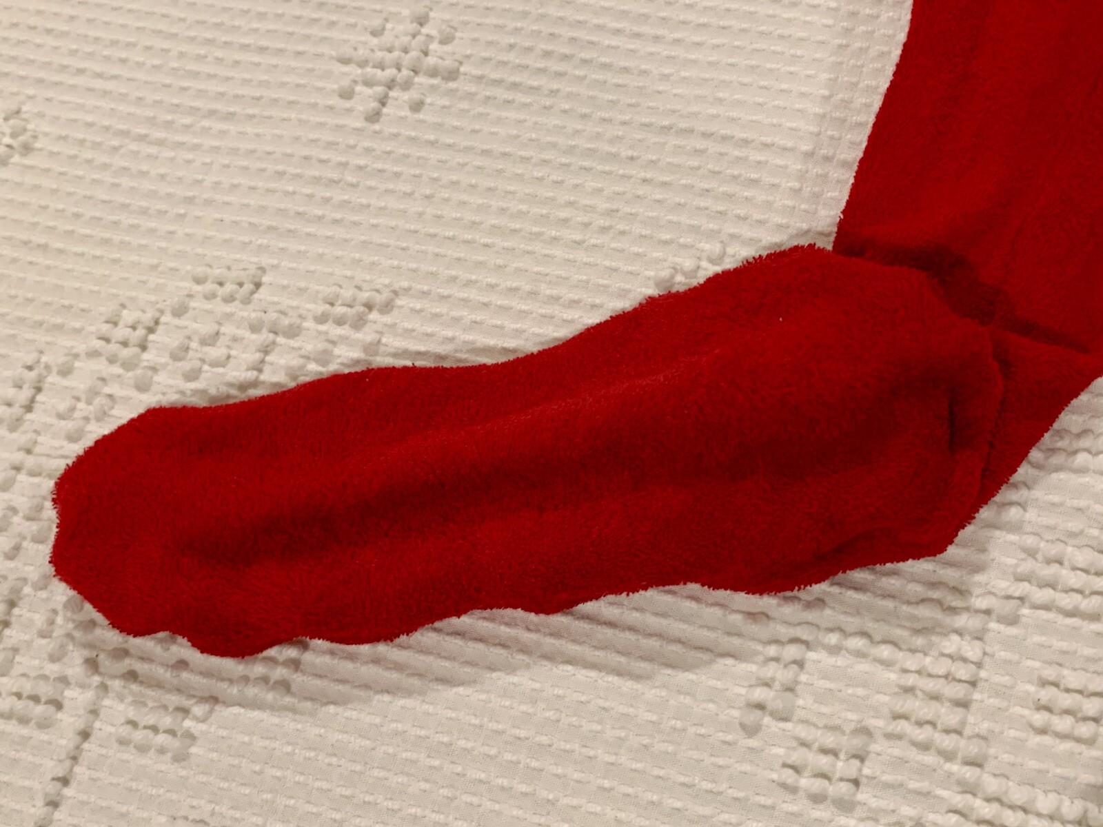 VTG Sears Women’s S 32/34 Red Zip Up Sexy 1 Piece Loungewear Stretch Terry Knit