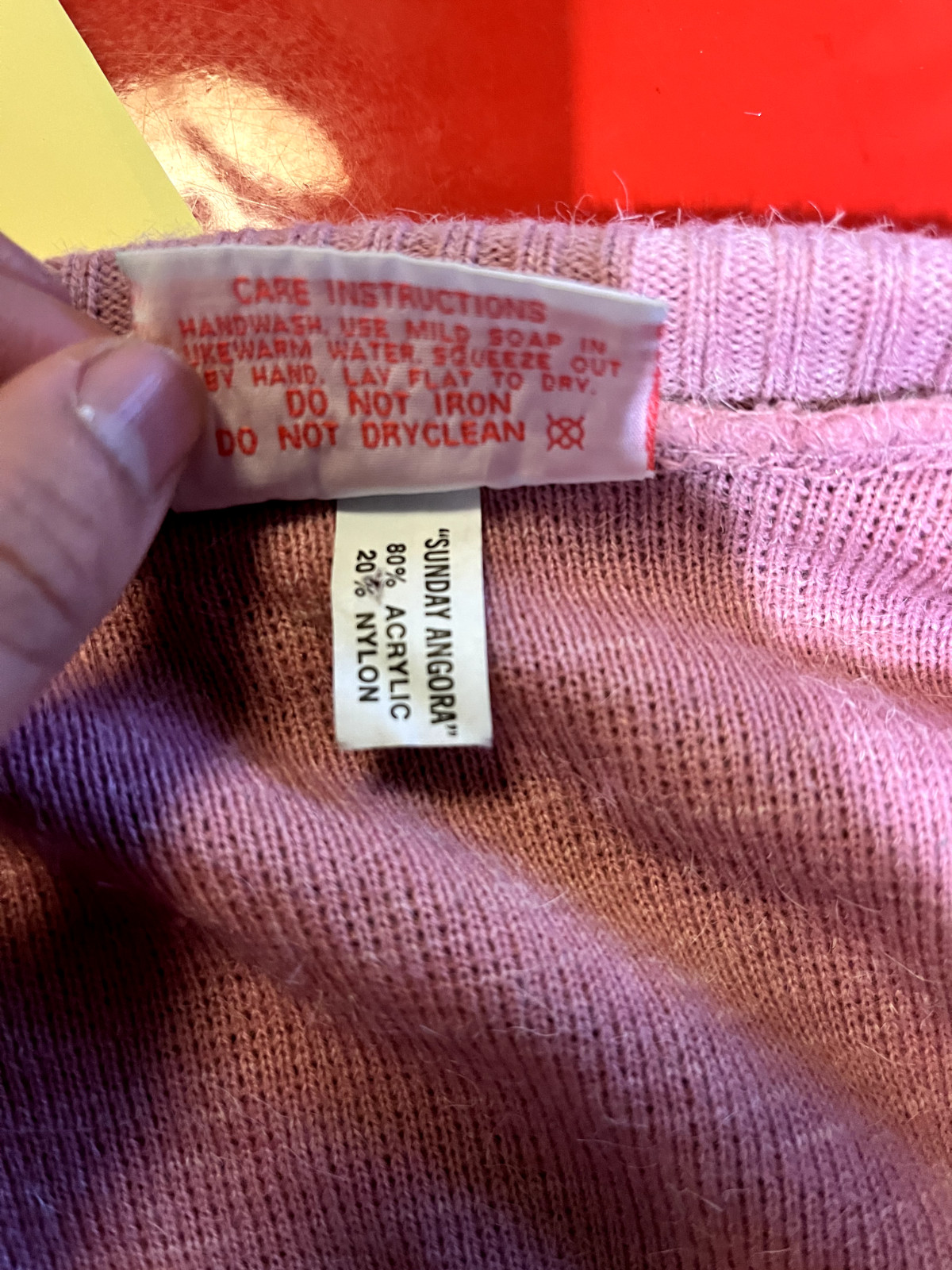 Vintage Australian 1980s Barricade Pink Cardigan Knit Sweater Embroidered AU 8/S