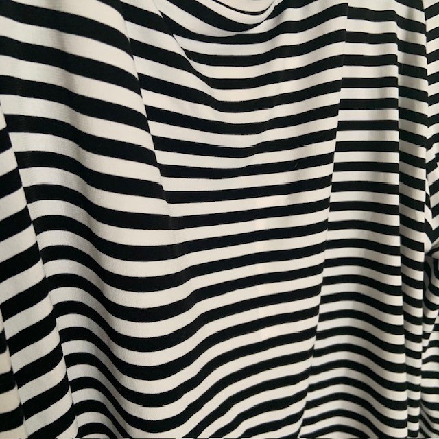 Chico’s Coastal Preppy Stripe Top XL Nautical Yacht Club Hamptons Chic NWT