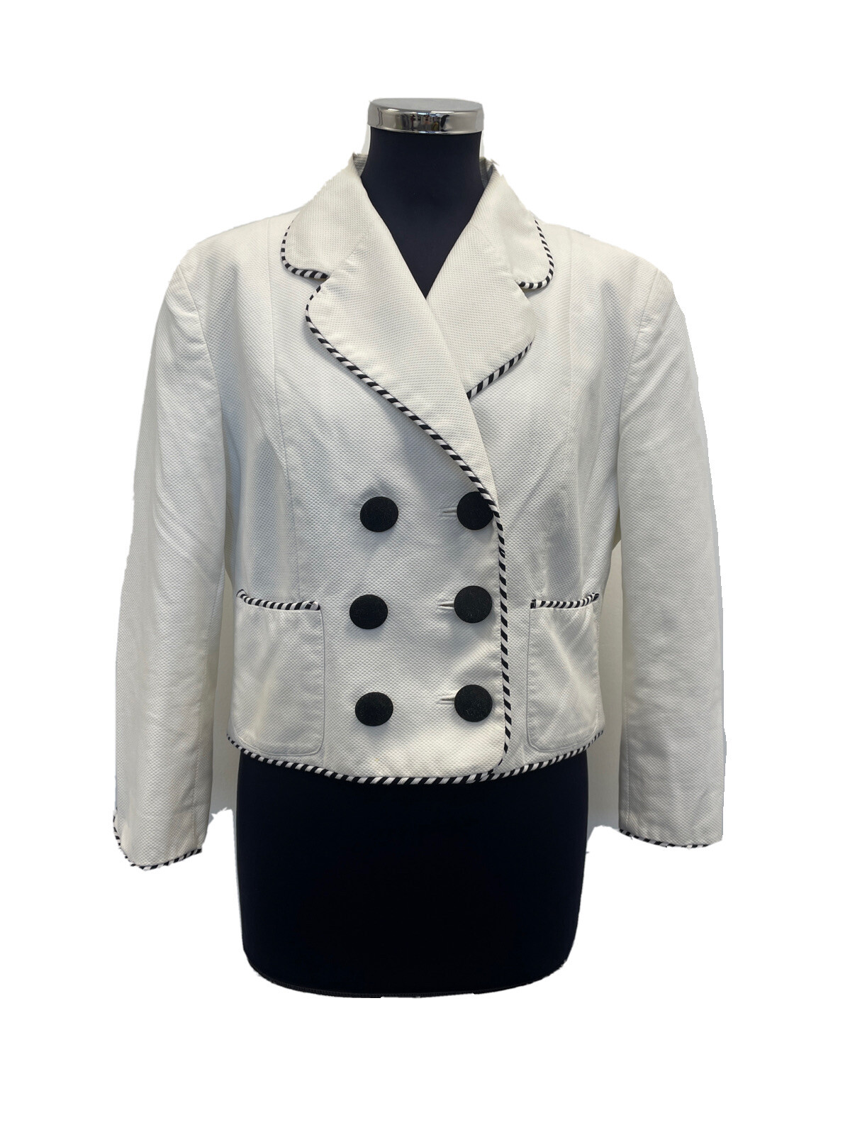 CHEAP AND CHIC BY MOSCHINO DONNA JACKET BLAZER WOMAN VINTAGE JHC76