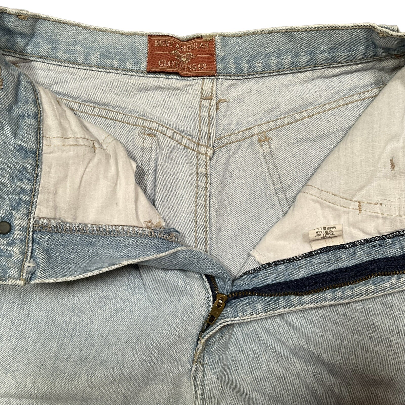 Vintage Mom Jeans Size 11 Best American Clothing Pleated High Waist Tapered