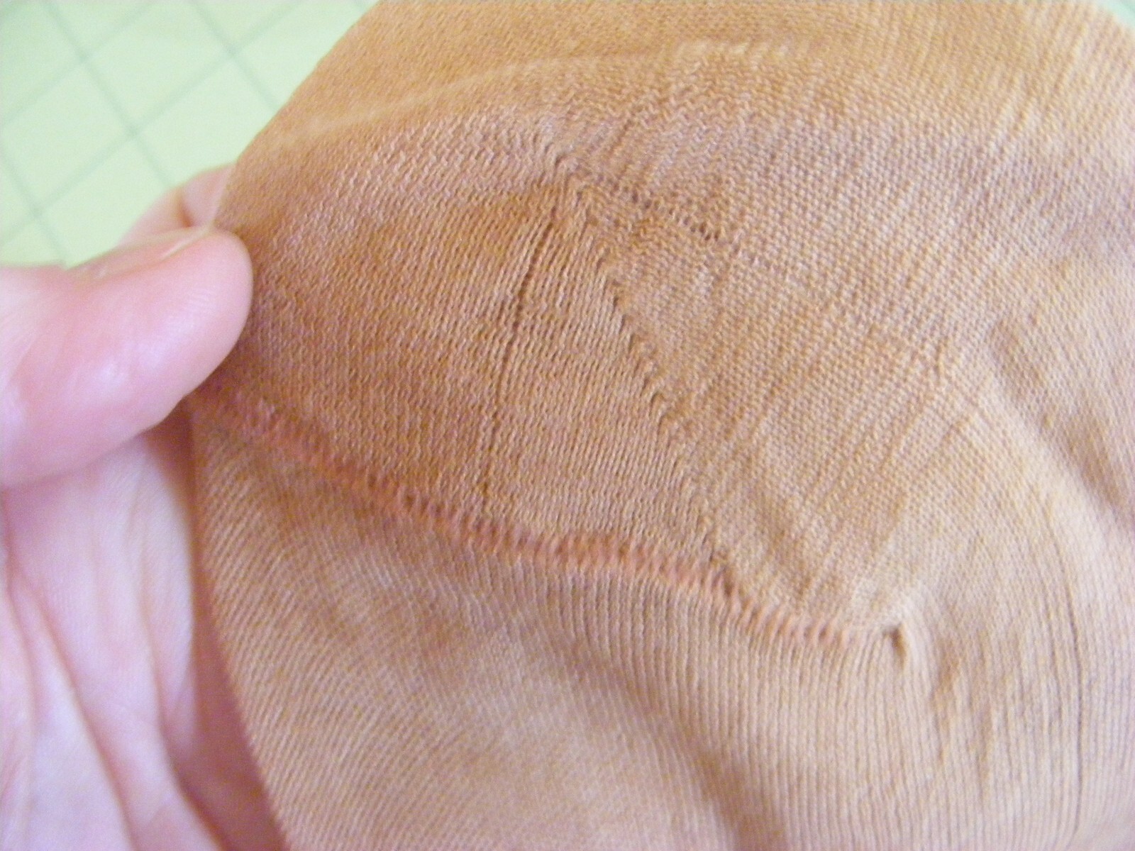 50s STOCKINGS HOSIERY 100% MERCERIZED COTTON REINFORCED HEEL TOE DEADSTOCK W/TAG