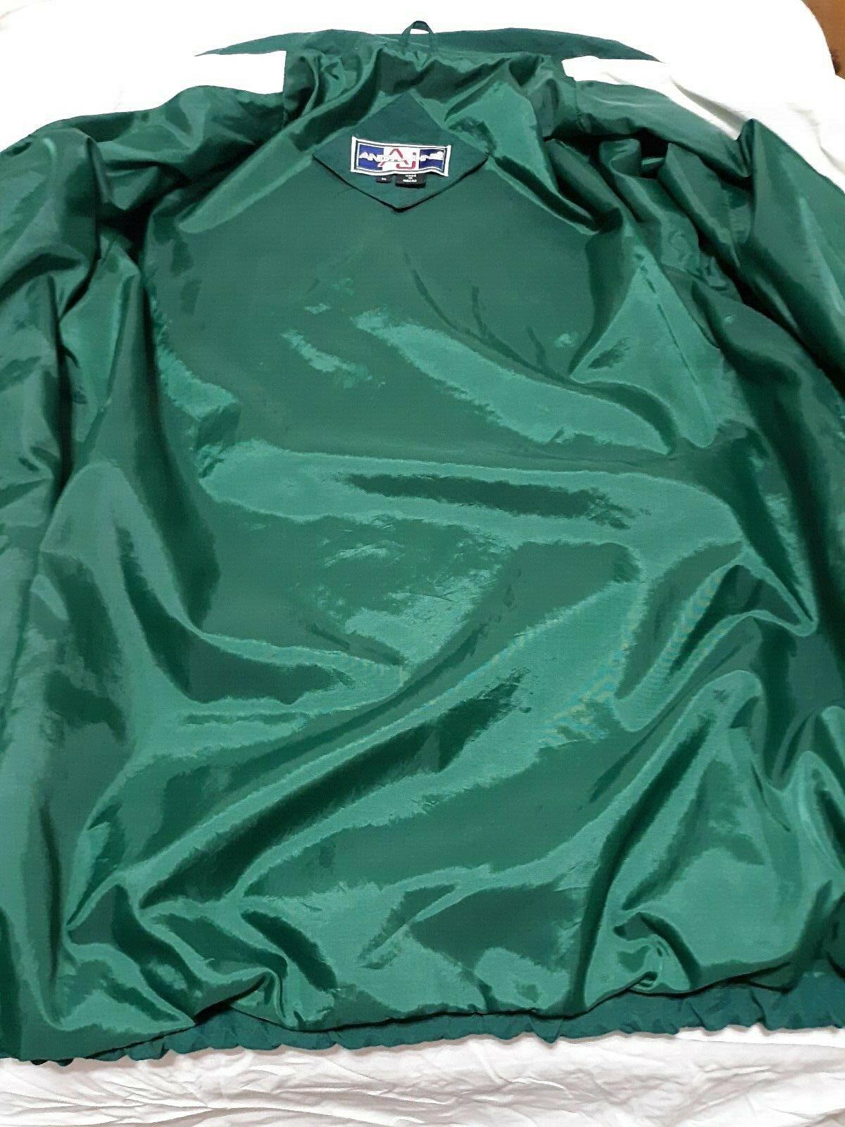 Vintage Windbreaker Nylon Jacket 1980s Andy Johns Women’s Size Medium