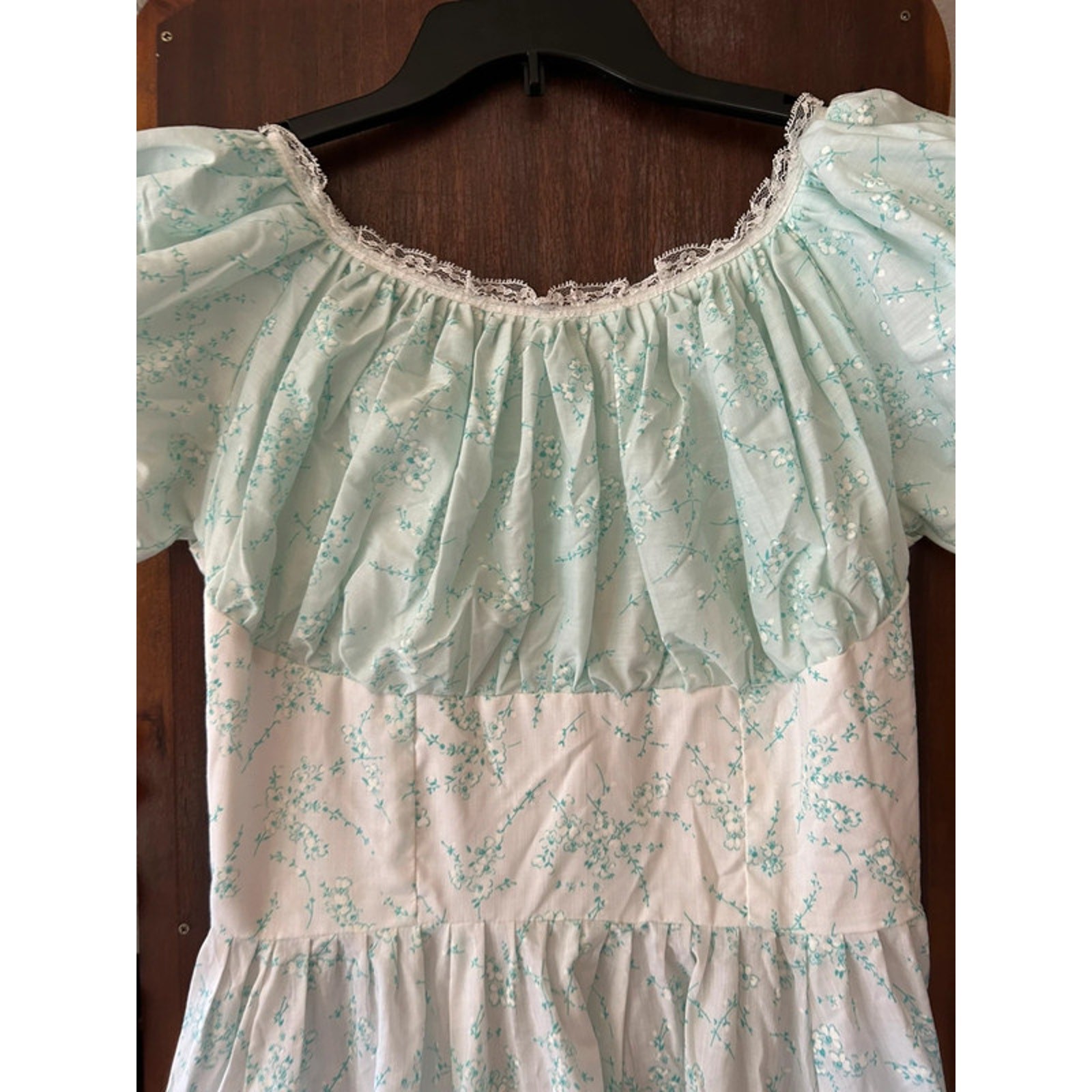 Vintage NU-U Square dancing dresses dress women’s small country western floral