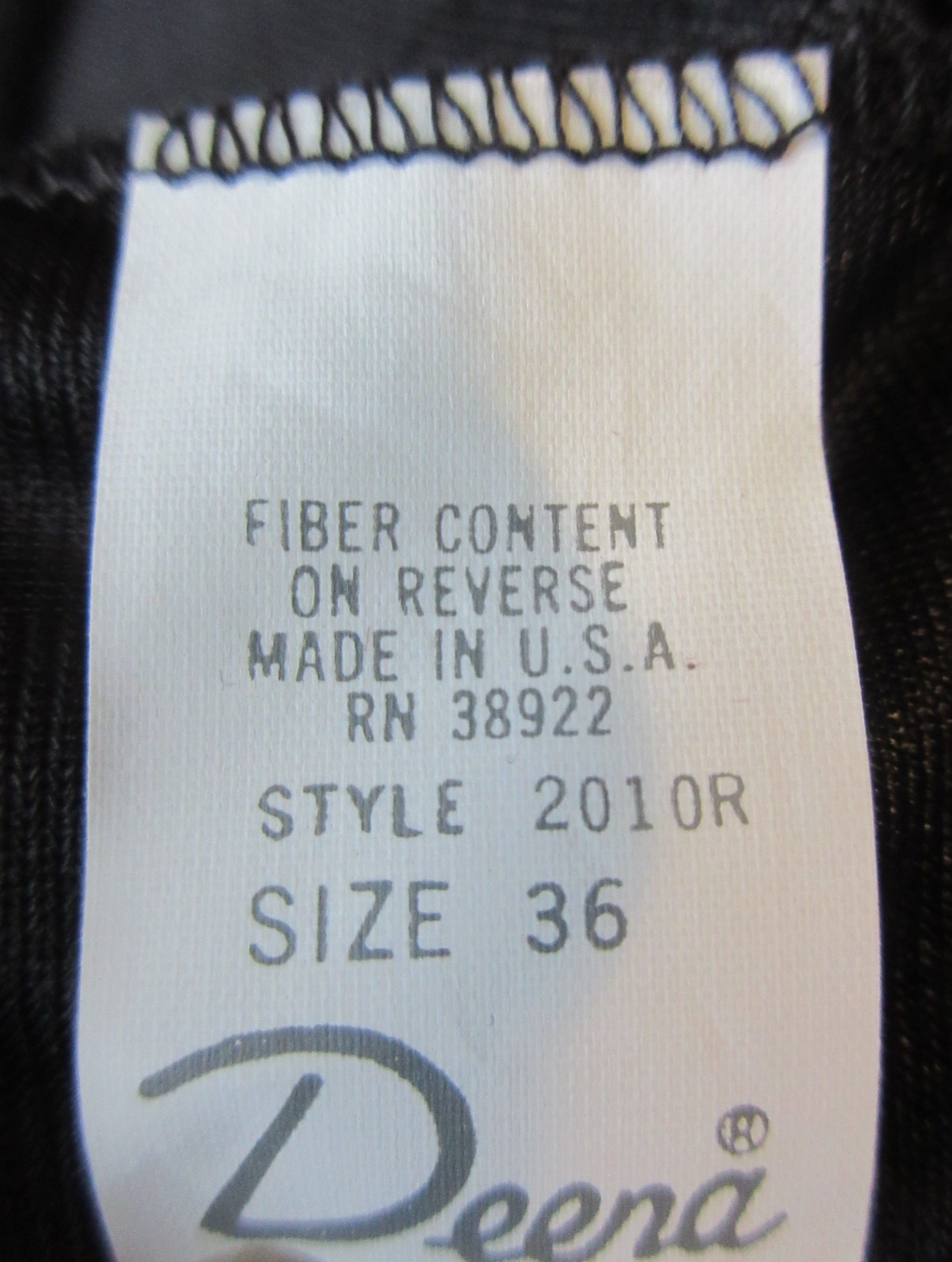 unworn vintage size 36 DEENA BLACK sheer LACE NYLON full slip NIGHTGOWN