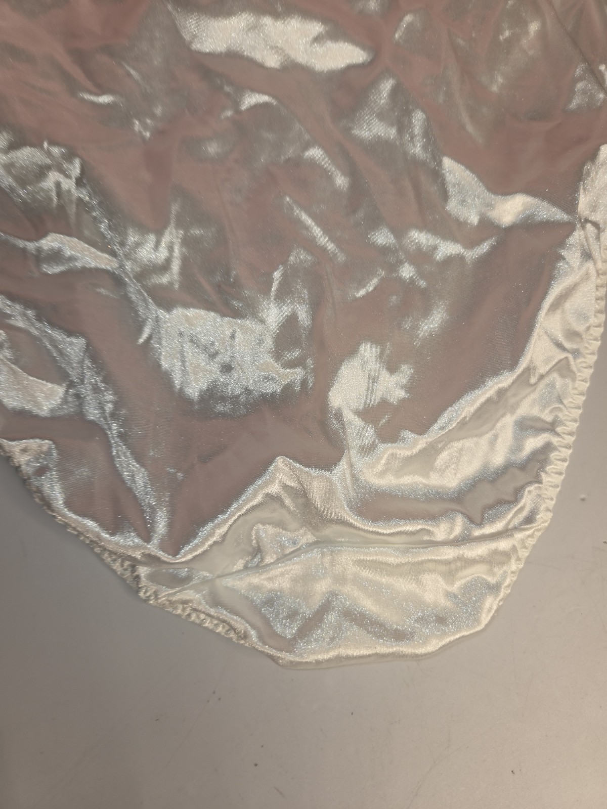 Vintage Bestform Nylon Lace Panties High Cut Size 9x White