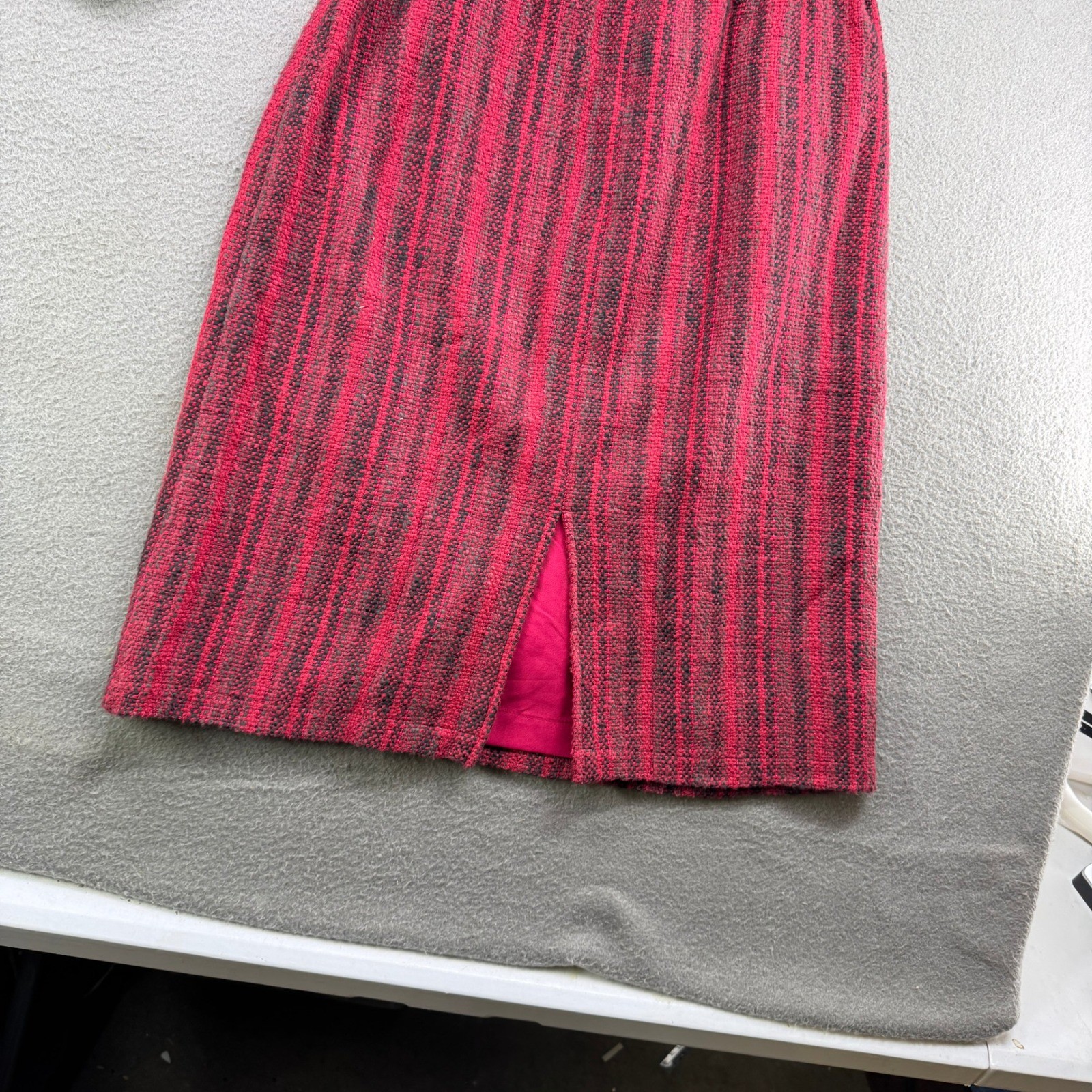 Vintage Marilyn Nelson Dress Set Women M Handwoven Artisan Knit Skirt Top Two