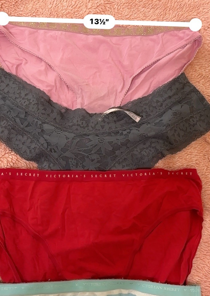 Vintage Lote 4 Pink/victoria Secrets Mic Pantis #200