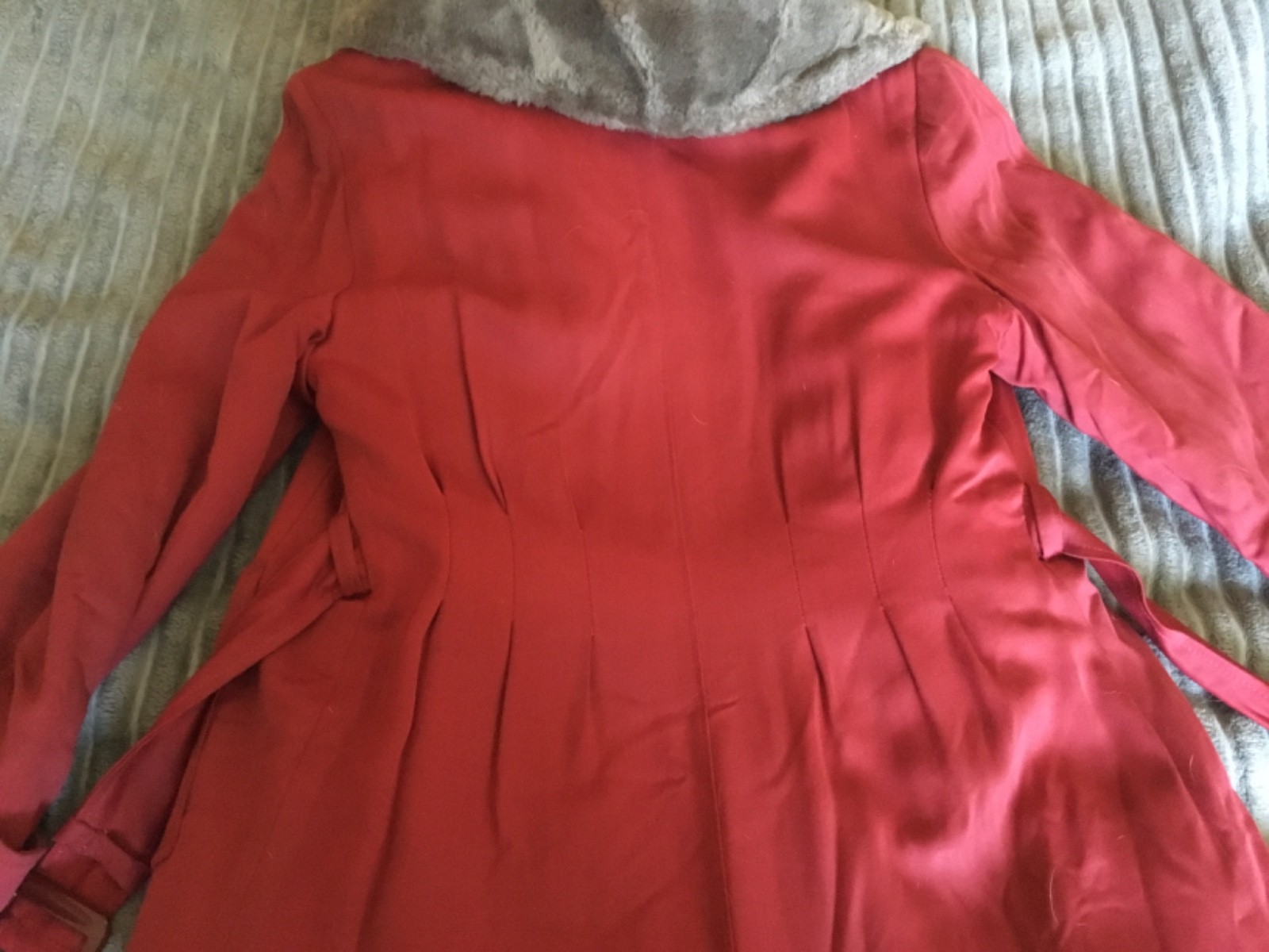 Vintage 1930s gabardine wool winter Jacket coat size M