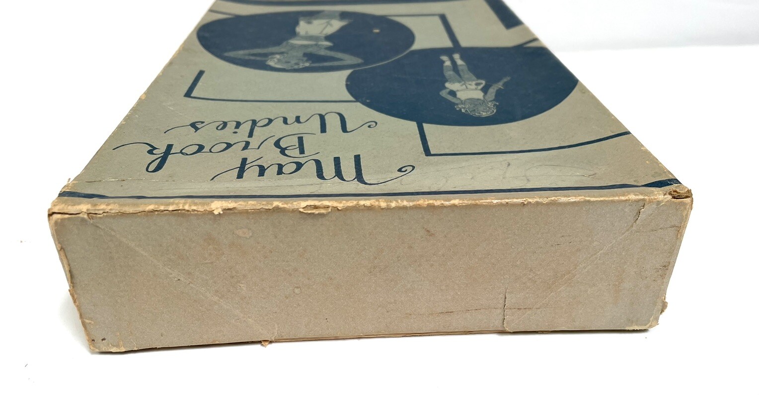 Vintage 1920’s May Brook Undies Lingerie Original Empty Box