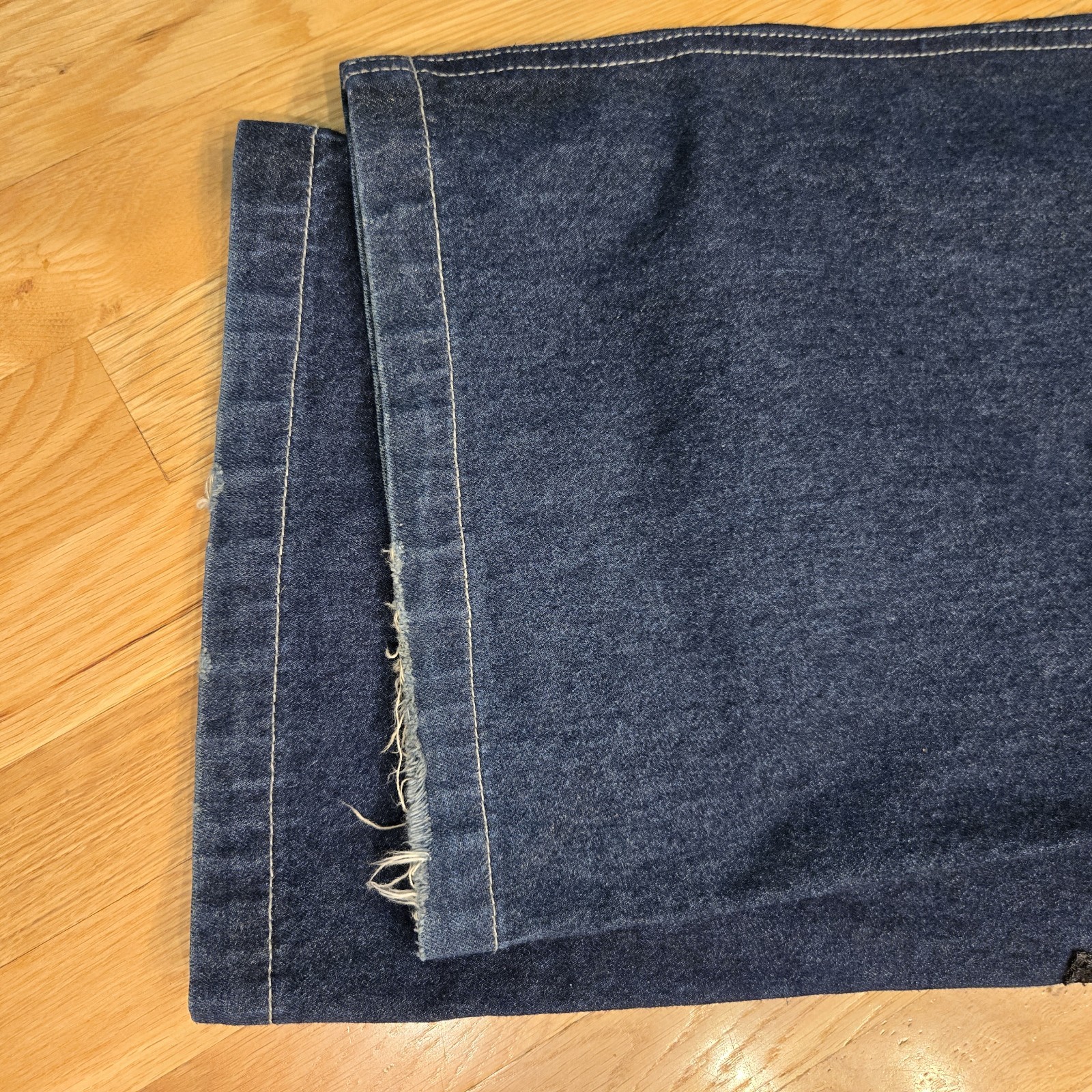 KIK GIRL Jeans Size 1 90s Y2K Rave Skater Grunge Cargo Wide Leg Vintage Denim