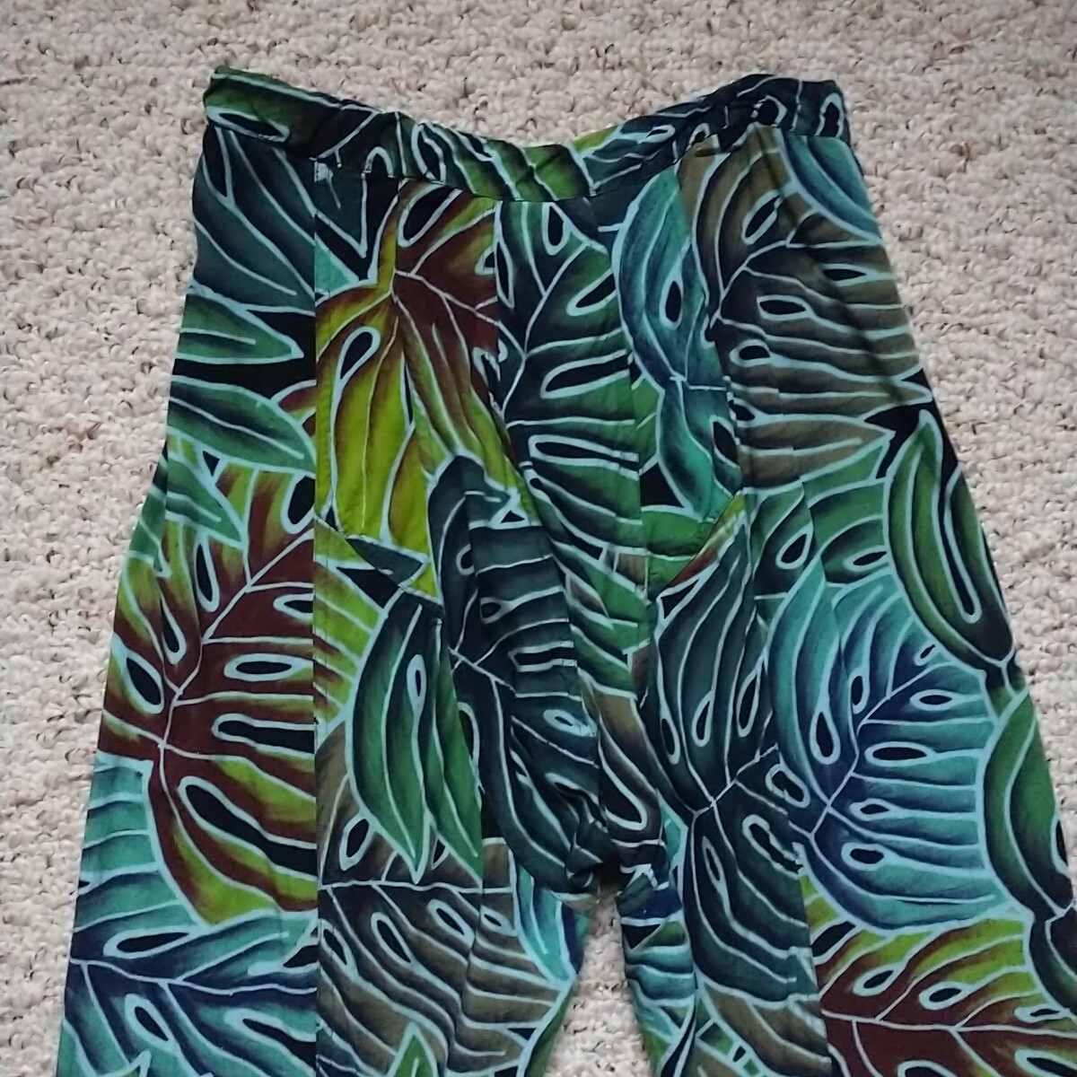 Naga By Milo Pants Women XS? Multicolor High Rise Boho Retro Psychedelic 26×23.5